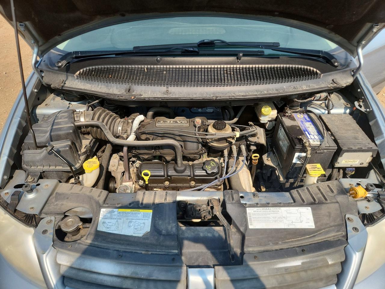 2005 Dodge Caravan Se Blue vin: 1D4GP25R75B299644