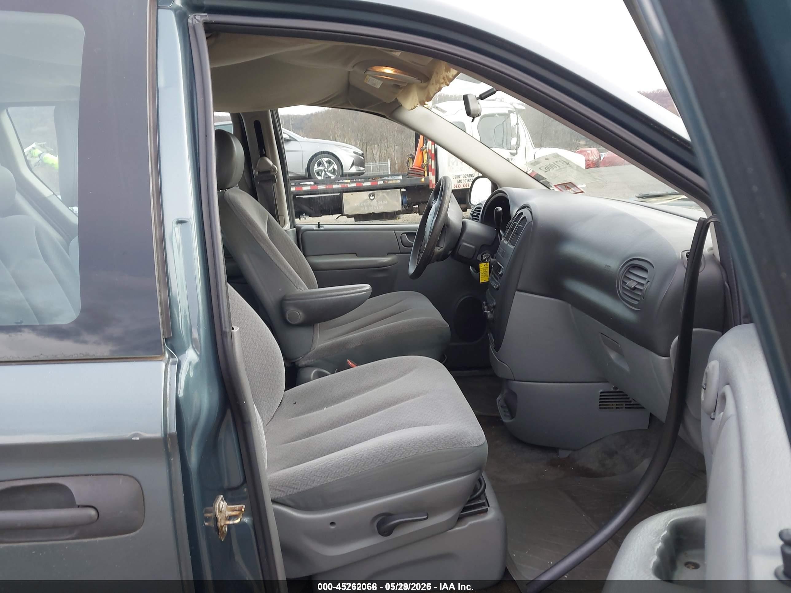 2006 Dodge Caravan Se Зеленый vin: 1D4GP25R96B668960