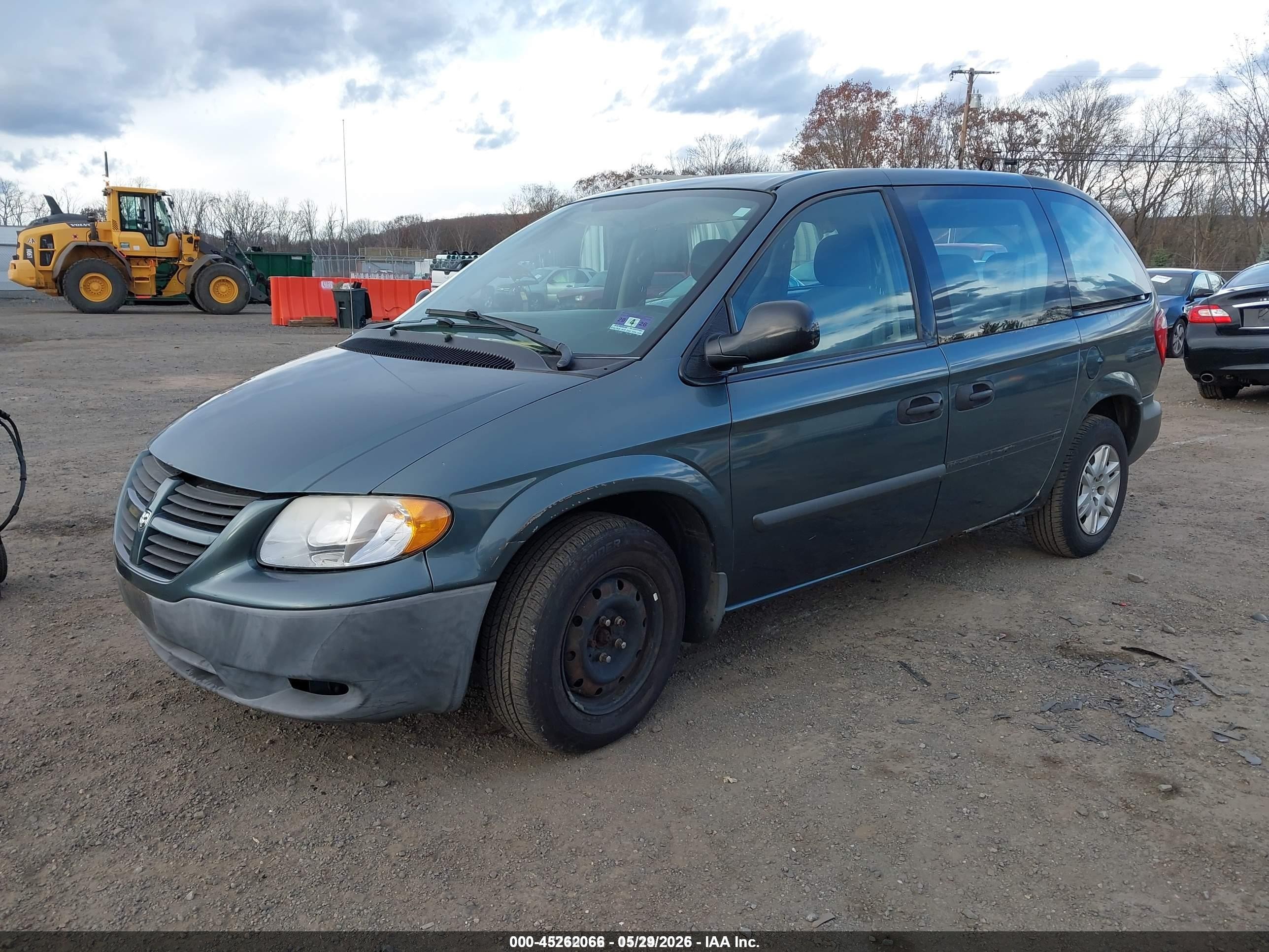 2006 Dodge Caravan Se Зеленый vin: 1D4GP25R96B668960