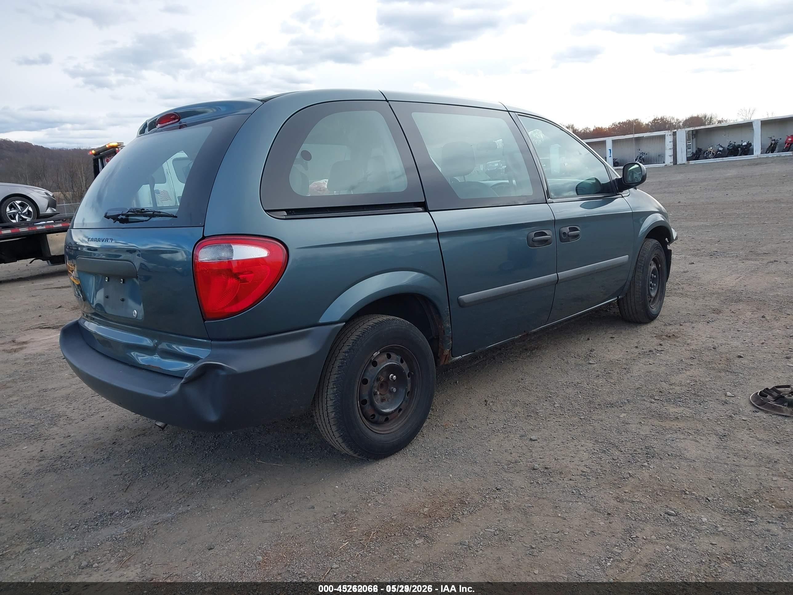 2006 Dodge Caravan Se Зеленый vin: 1D4GP25R96B668960