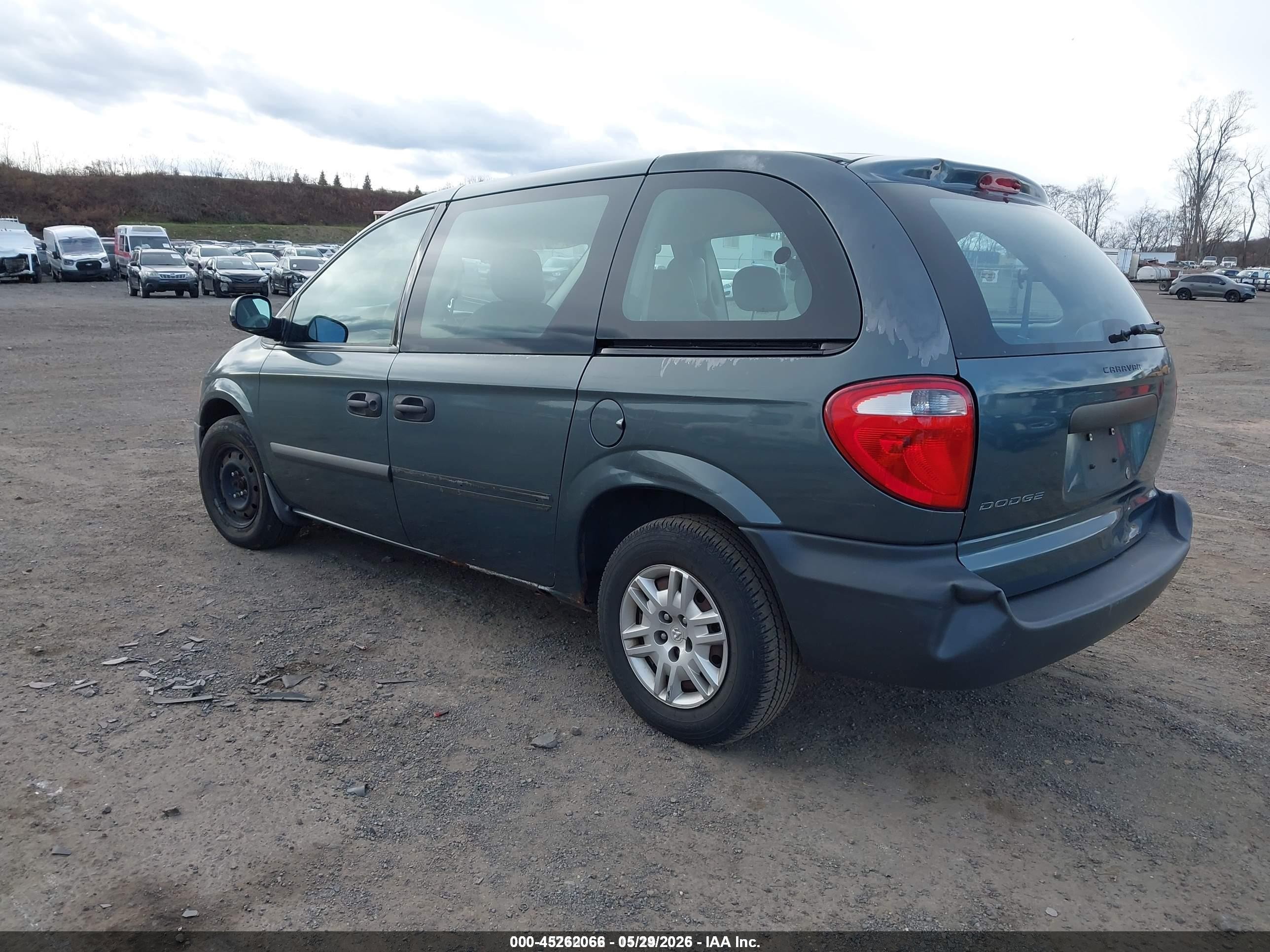 2006 Dodge Caravan Se Зеленый vin: 1D4GP25R96B668960