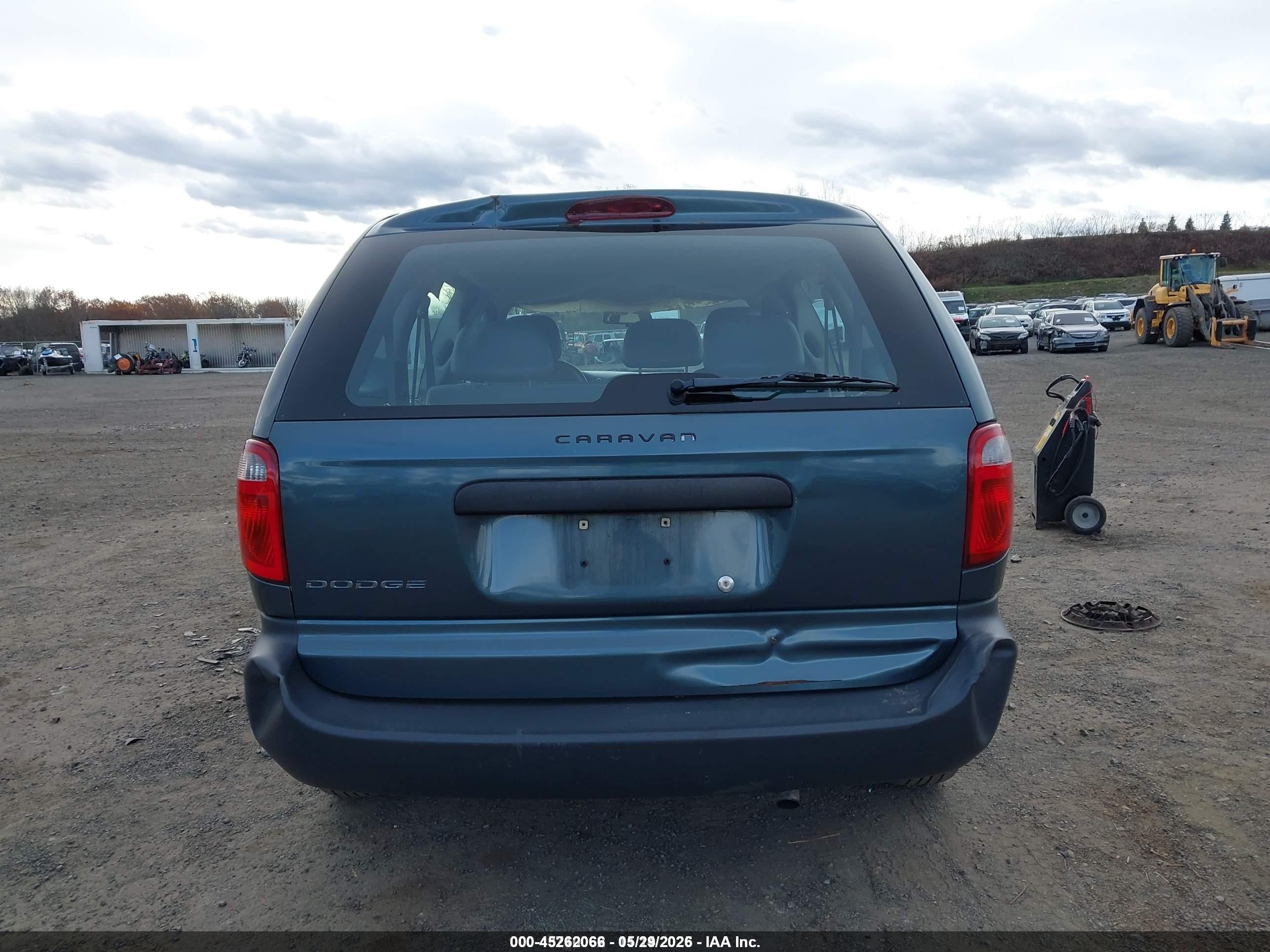 2006 Dodge Caravan Se Зеленый vin: 1D4GP25R96B668960