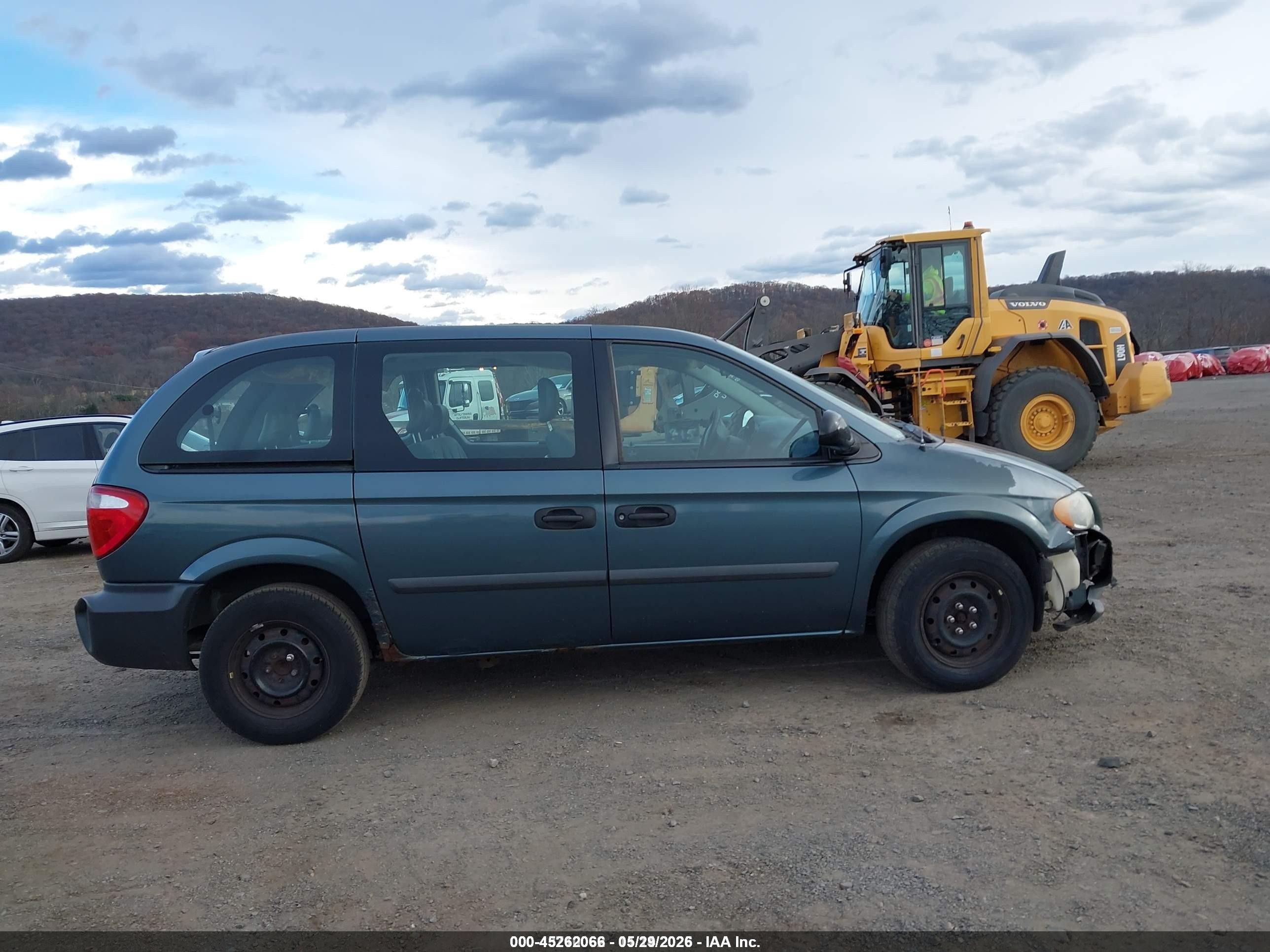 2006 Dodge Caravan Se Зеленый vin: 1D4GP25R96B668960