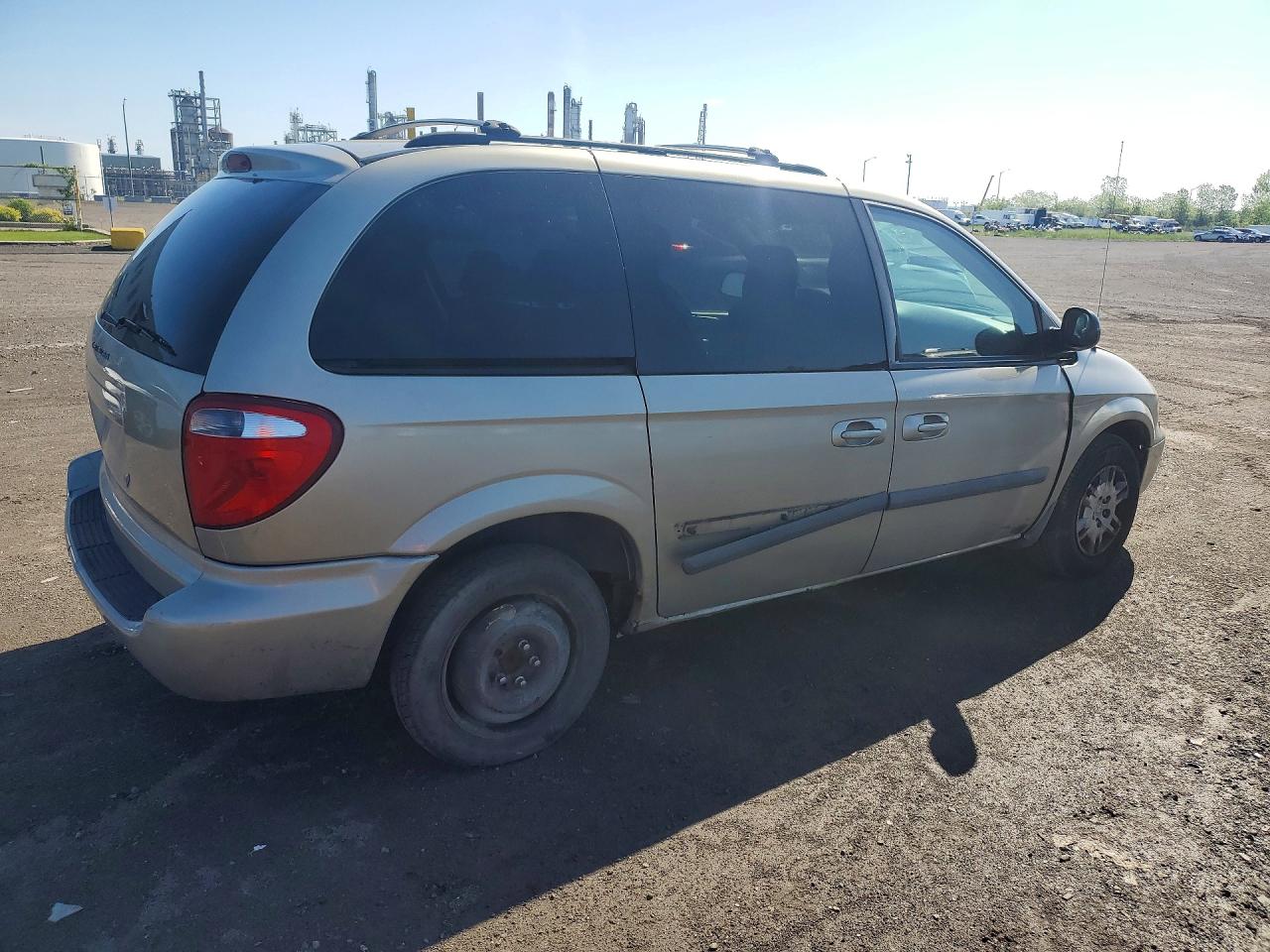 2007 Dodge Caravan Se Beige vin: 1D4GP25R97B142393