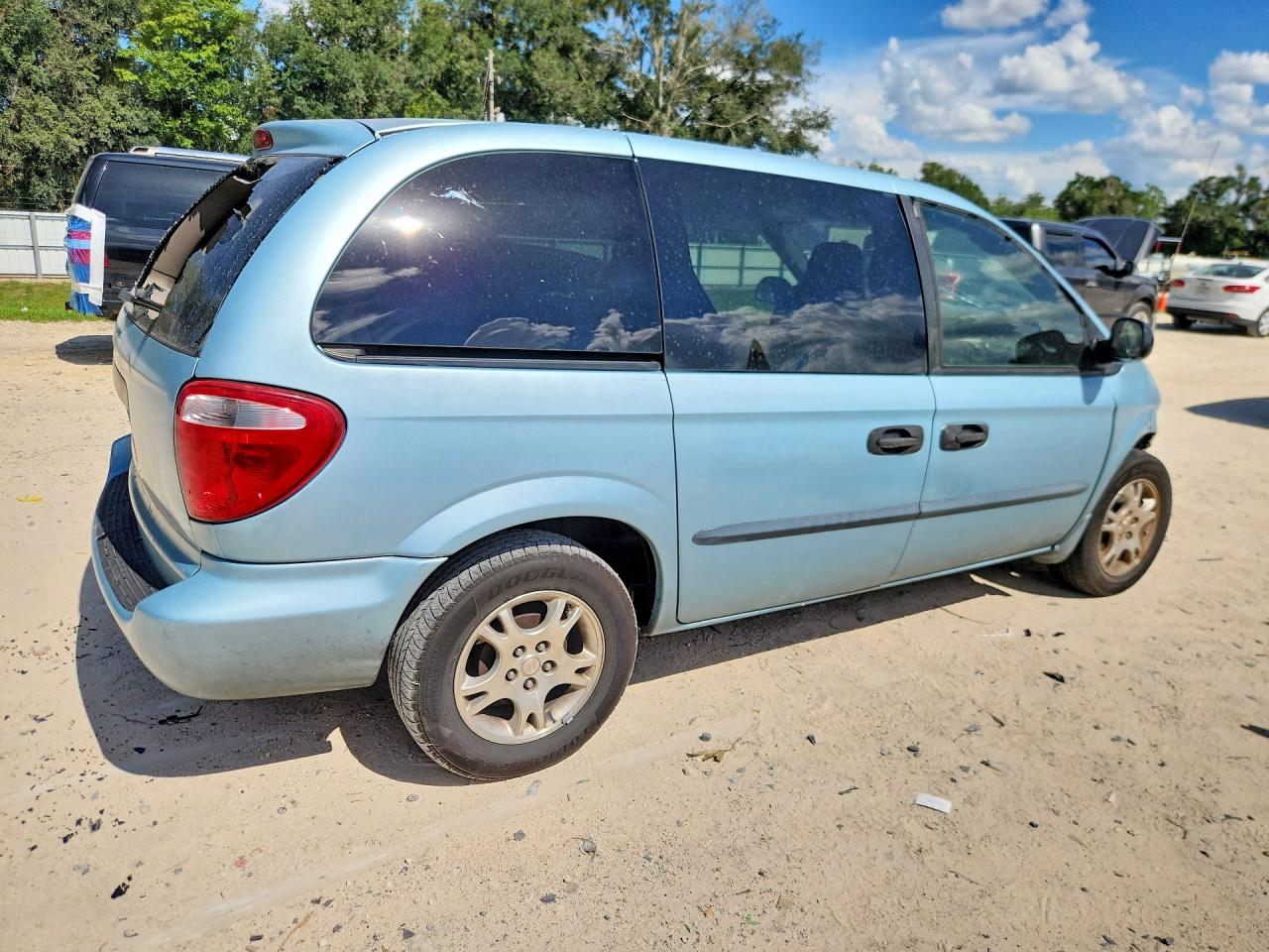 2003 Dodge Caravan Se Синий vin: 1D4GP25RX3B245171