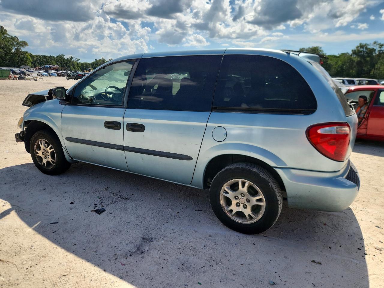 2003 Dodge Caravan Se Синий vin: 1D4GP25RX3B245171