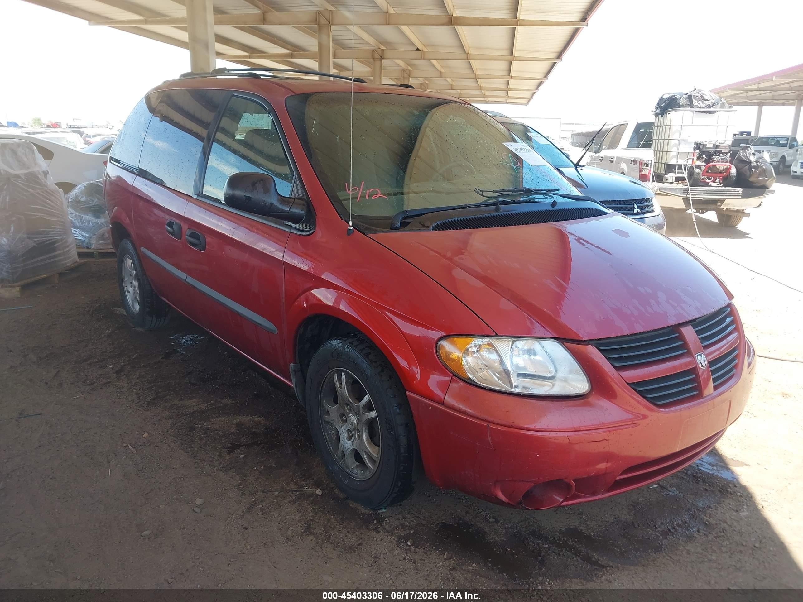 2003 Dodge Caravan Se Maroon vin: 1D4GP25RX3B299084