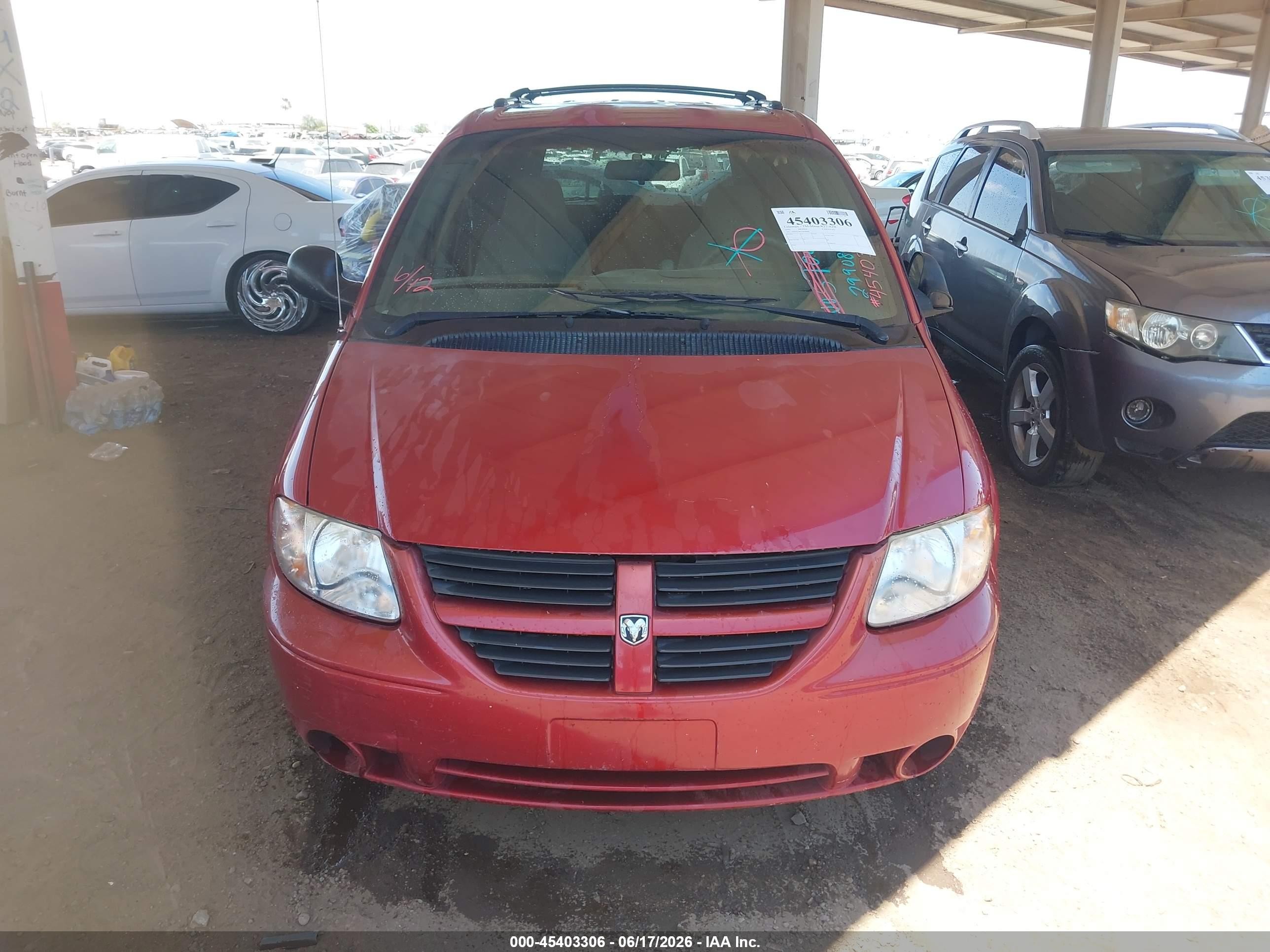 2003 Dodge Caravan Se Maroon vin: 1D4GP25RX3B299084