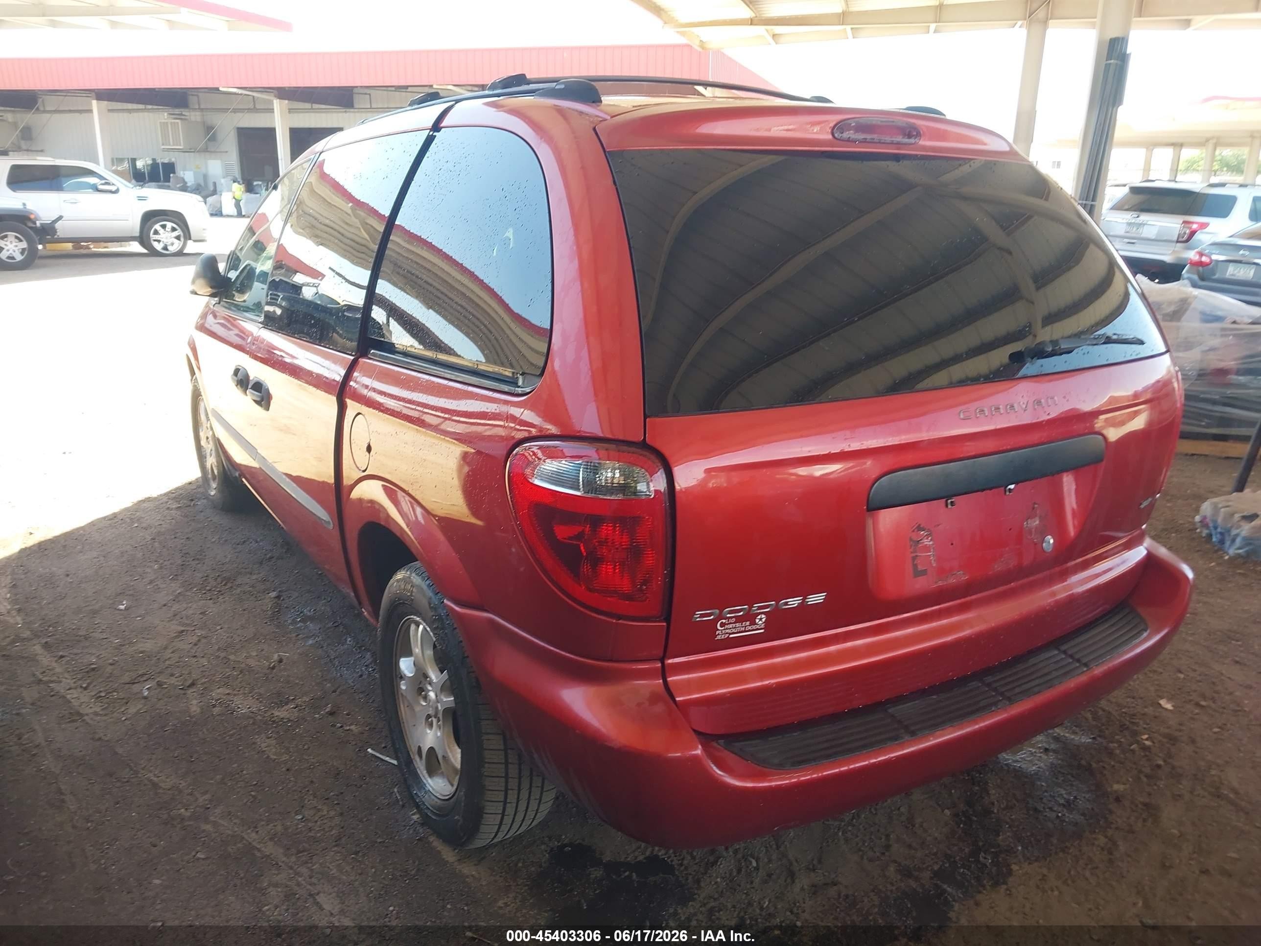 2003 Dodge Caravan Se Maroon vin: 1D4GP25RX3B299084