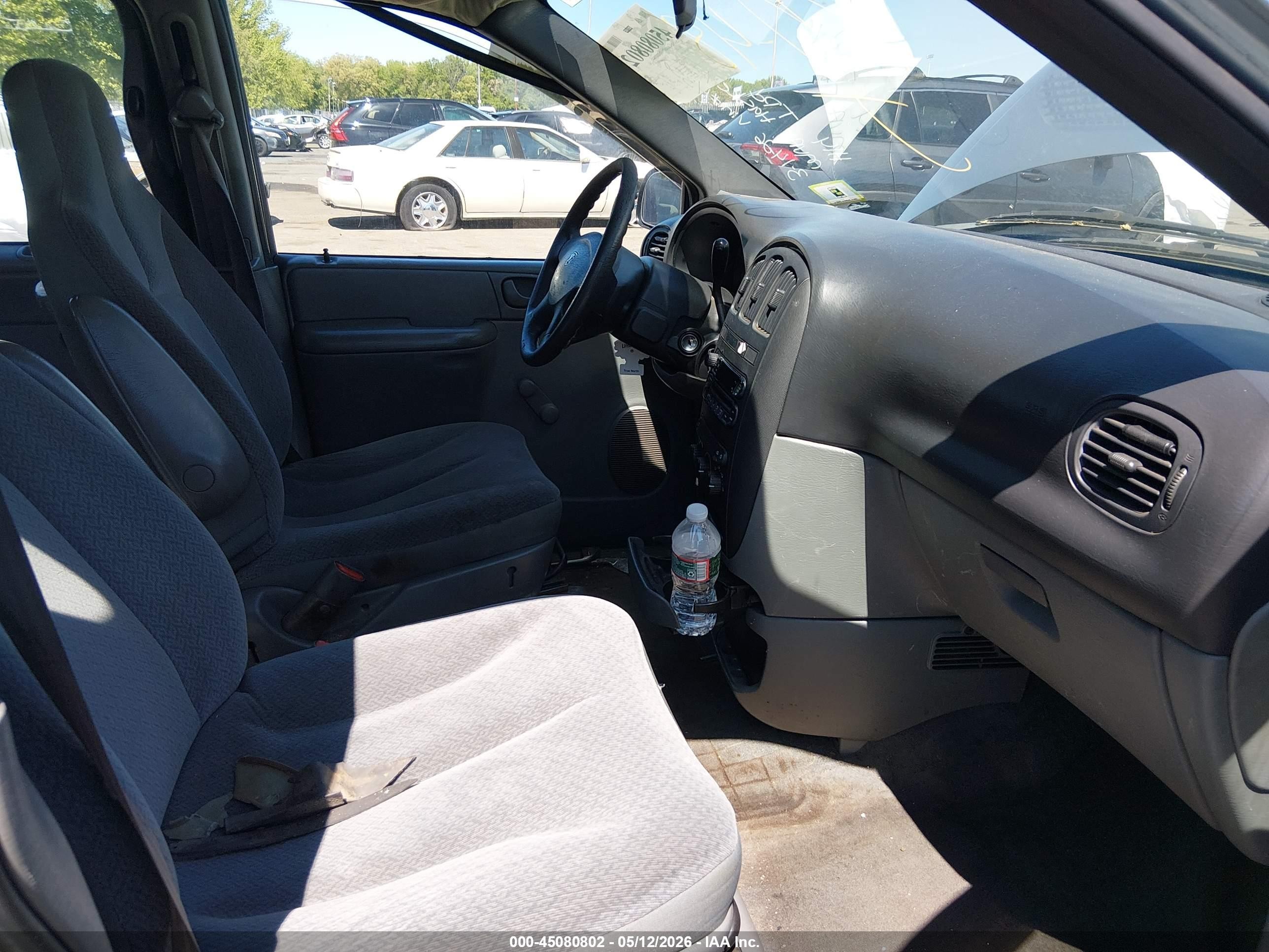 2005 Dodge Caravan Se Синий vin: 1D4GP25RX5B134350