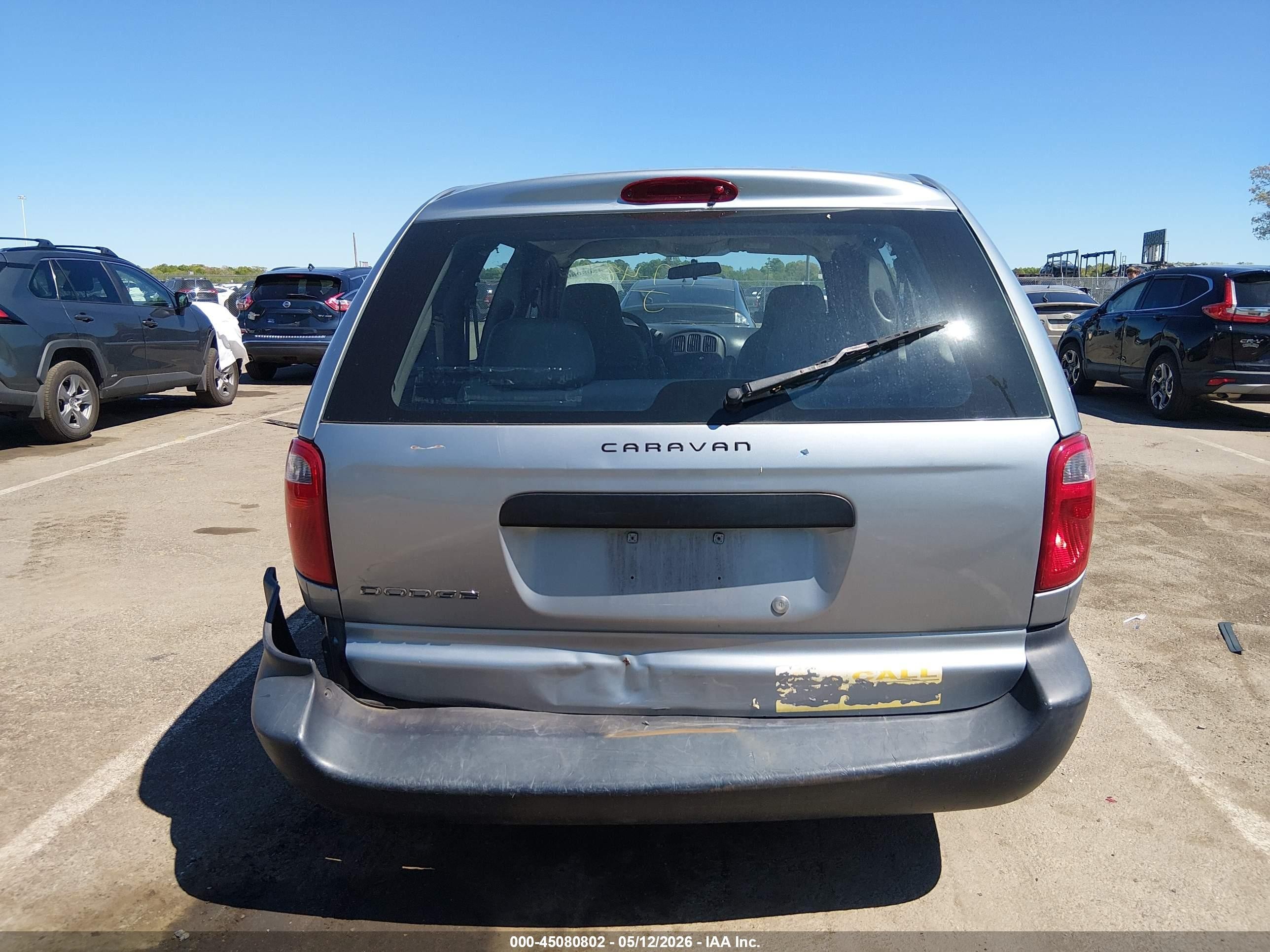 2005 Dodge Caravan Se Синий vin: 1D4GP25RX5B134350