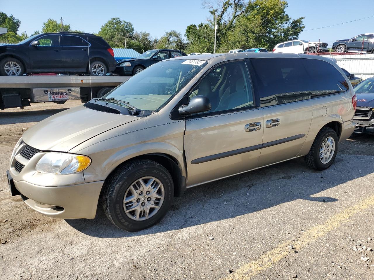 2003 Dodge Grand Caravan Sport Желто-коричневый vin: 1D4GP44R33B290482