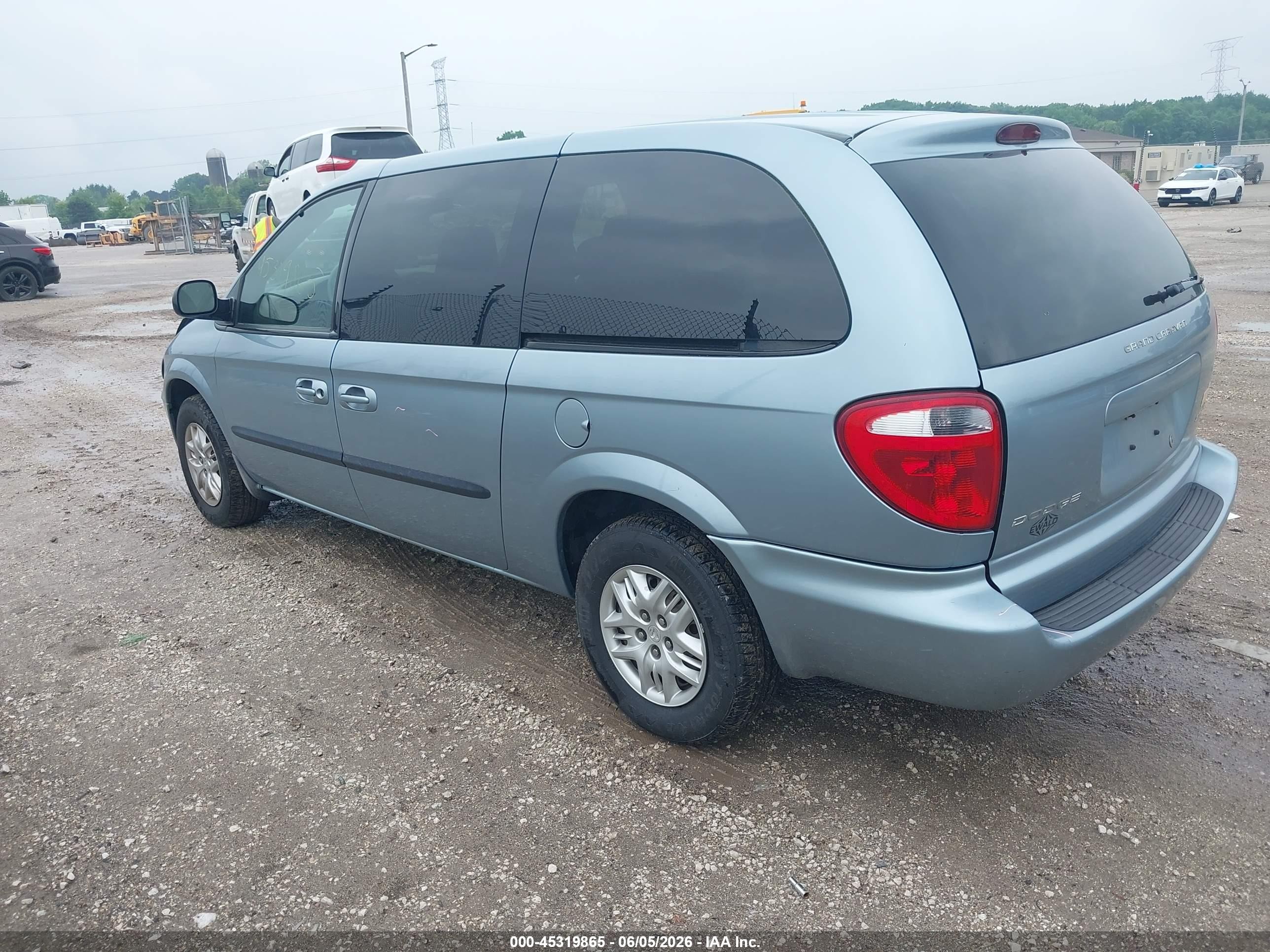 2003 Dodge Grand Caravan Sport Blue vin: 1D4GP44R33B333122