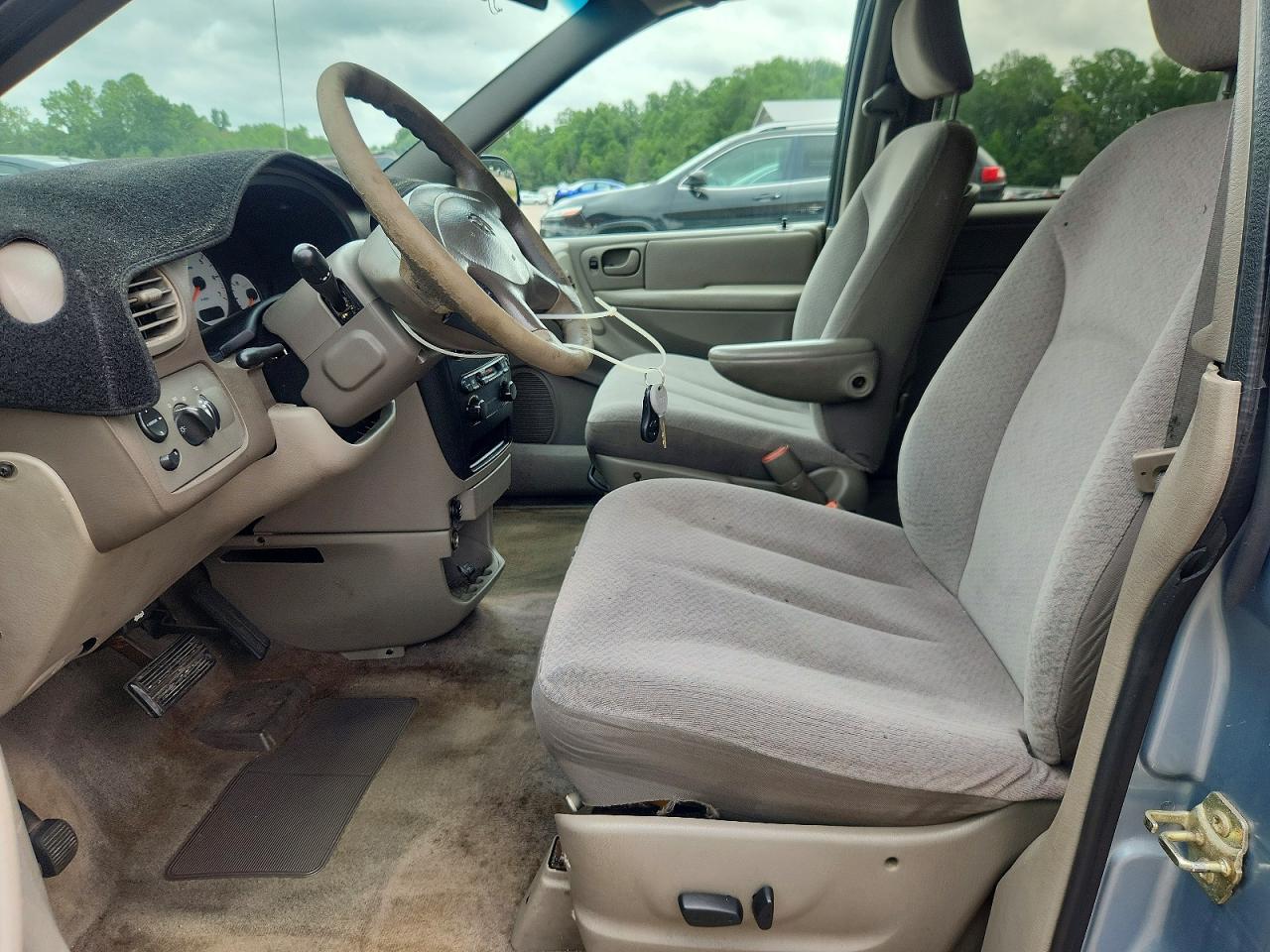 2003 Dodge Caravan Sport Silver vin: 1D4GP45333B341814