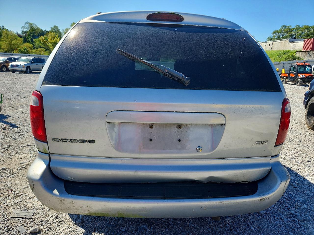 2005 Dodge Caravan Sxt Silver vin: 1D4GP45R05B360716