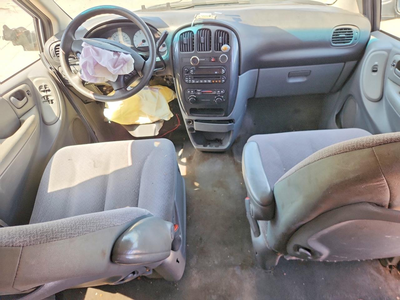 2006 Dodge Caravan Sxt Silver vin: 1D4GP45R06B660306
