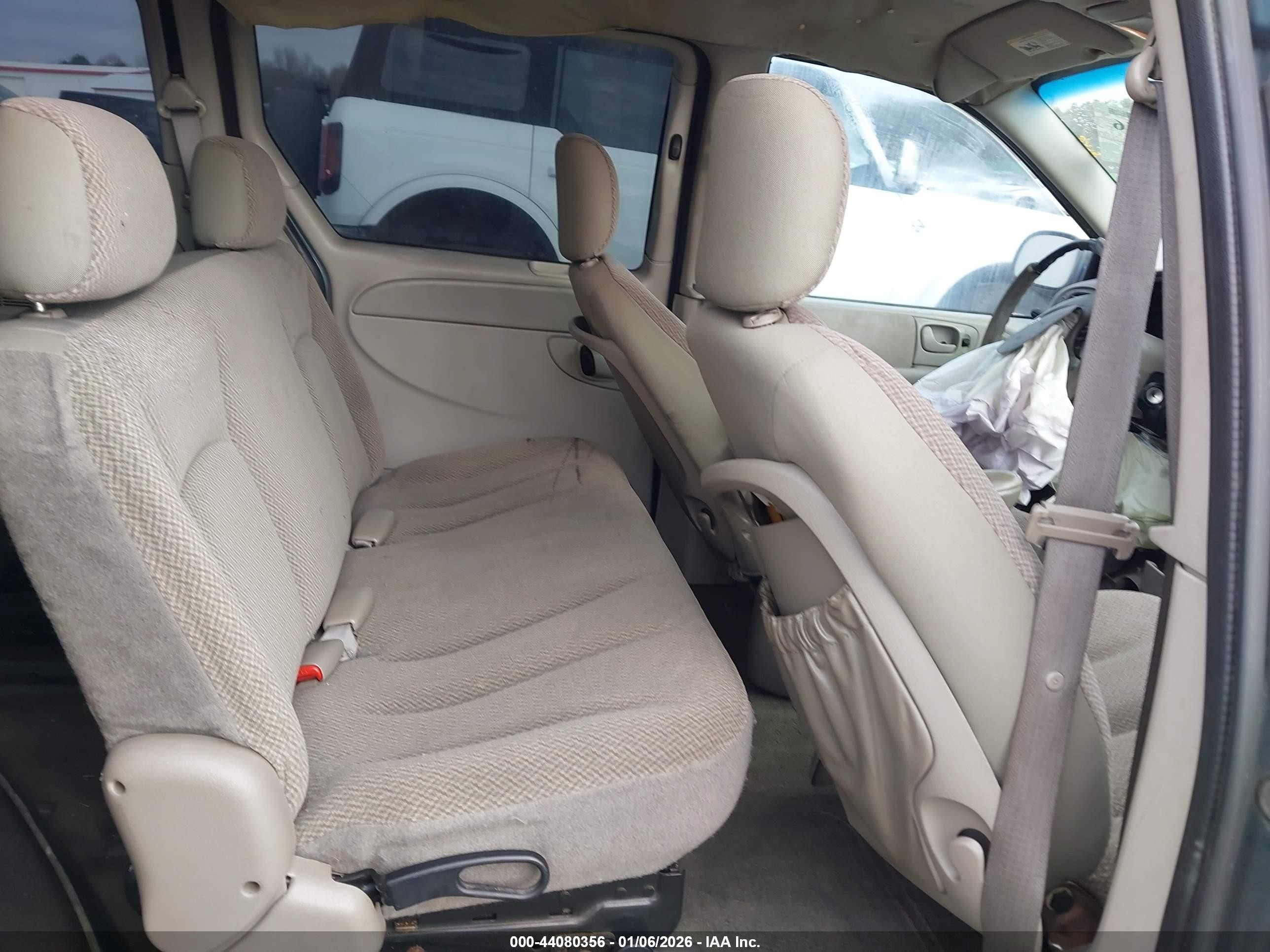 2007 Dodge Caravan Sxt Blue vin: 1D4GP45R07B199643