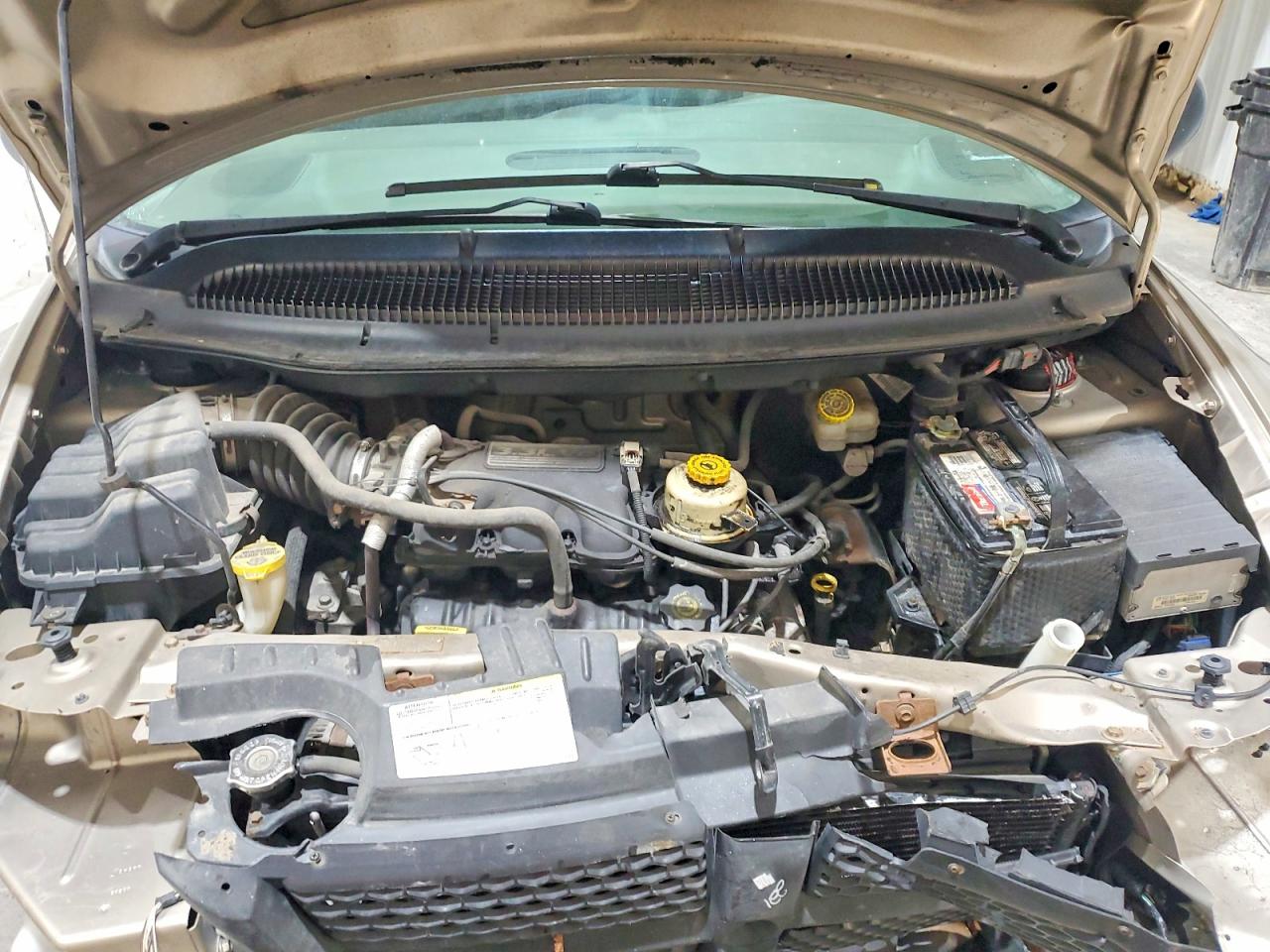 2004 Dodge Caravan Sxt Золотой vin: 1D4GP45R24B507486