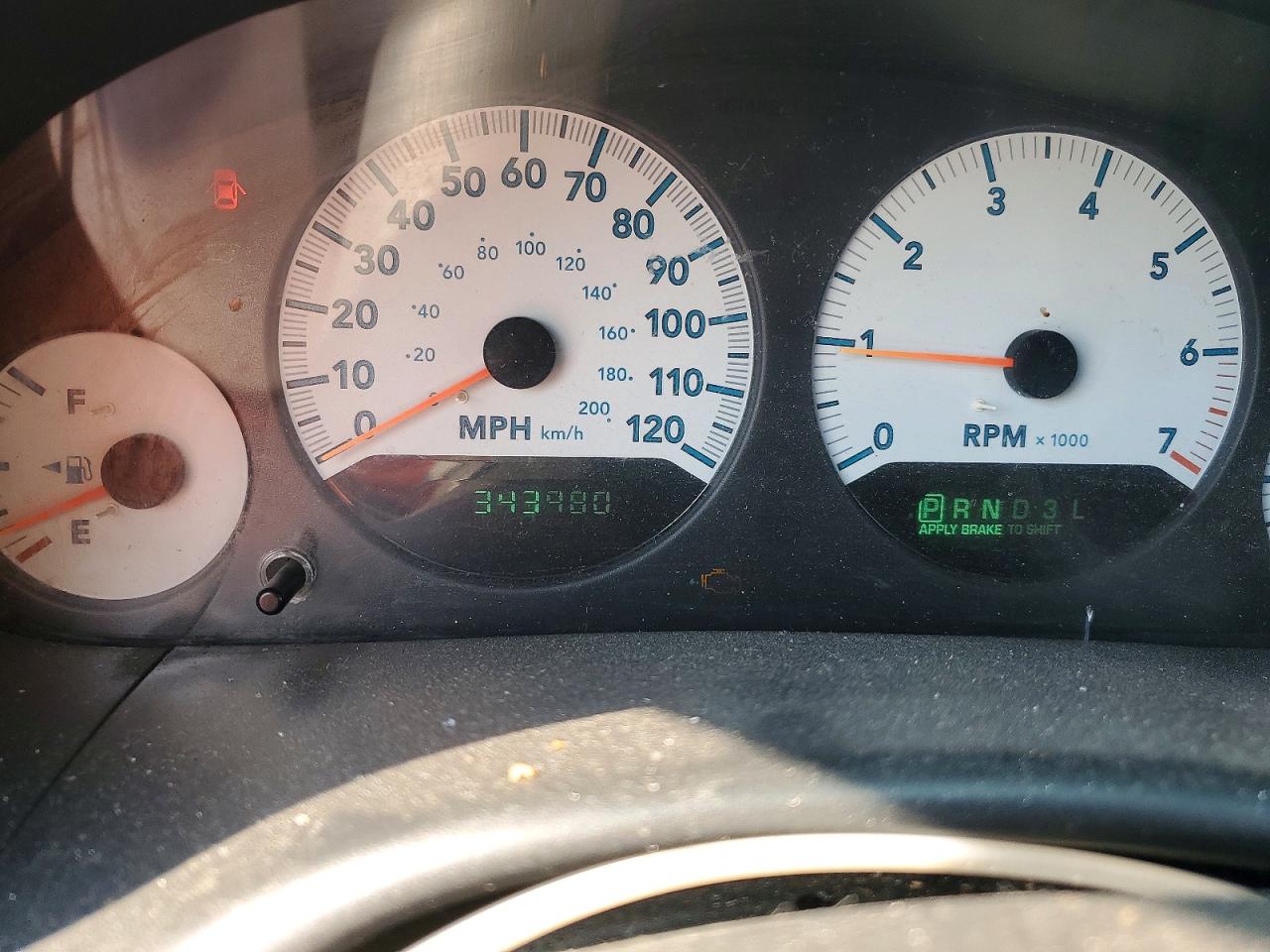 2006 Dodge Caravan Sxt Blue vin: 1D4GP45R26B502159