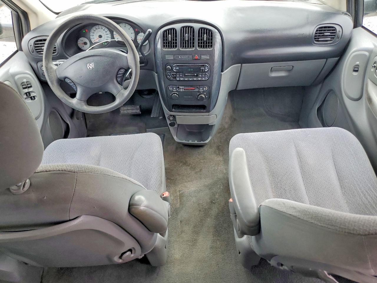 2006 Dodge Caravan Sxt White vin: 1D4GP45R26B609115