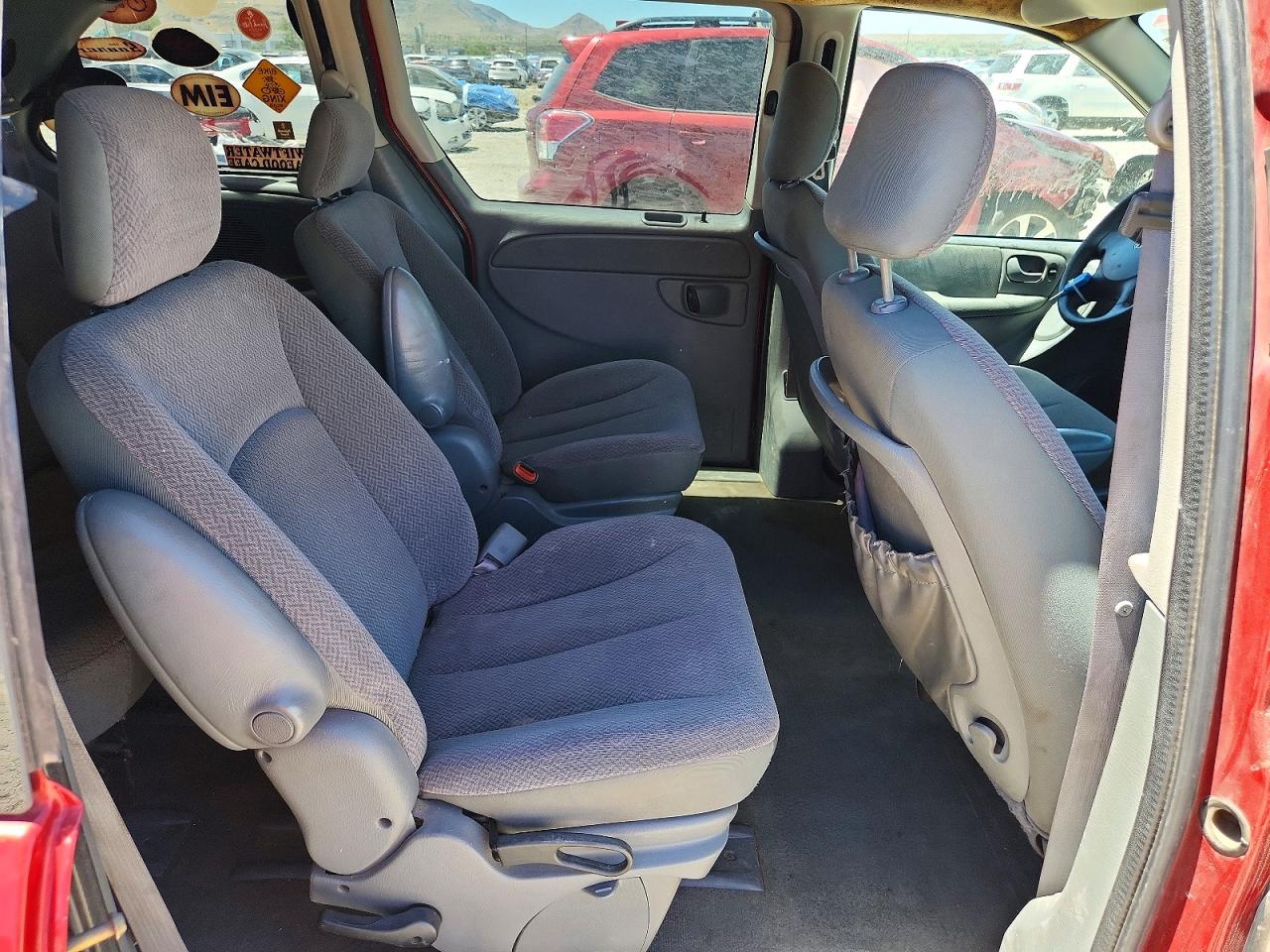 2006 Dodge Caravan Sxt Red vin: 1D4GP45R26B742425