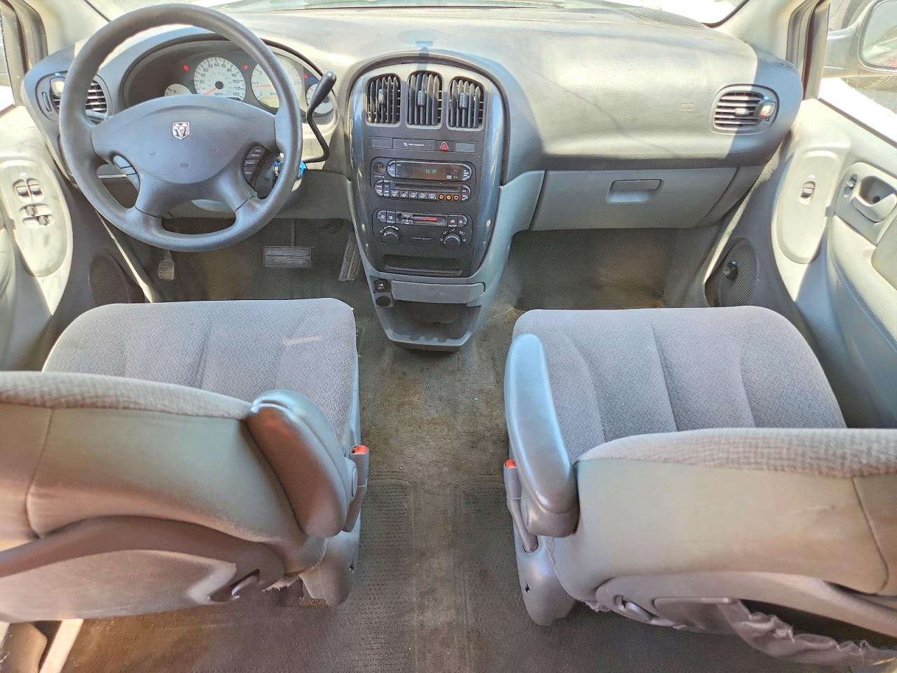 2006 Dodge Caravan Sxt Red vin: 1D4GP45R26B742425