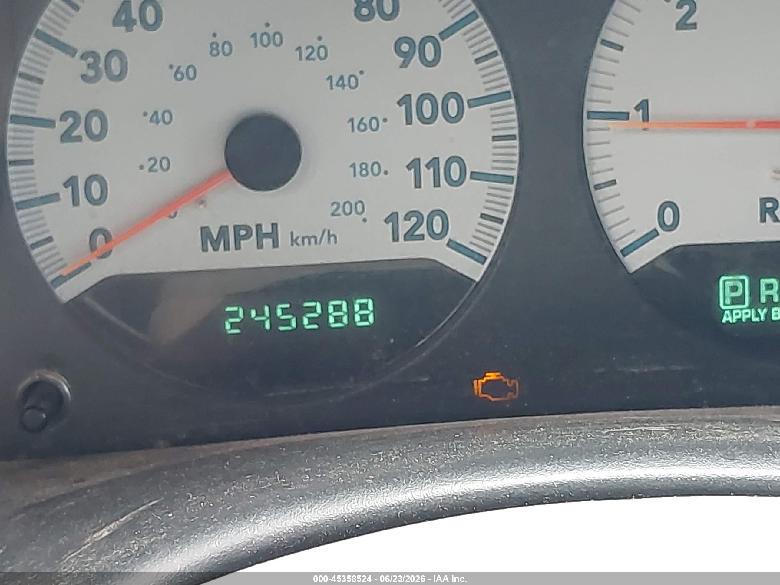 2007 Dodge Caravan Sxt Blue vin: 1D4GP45R27B228723