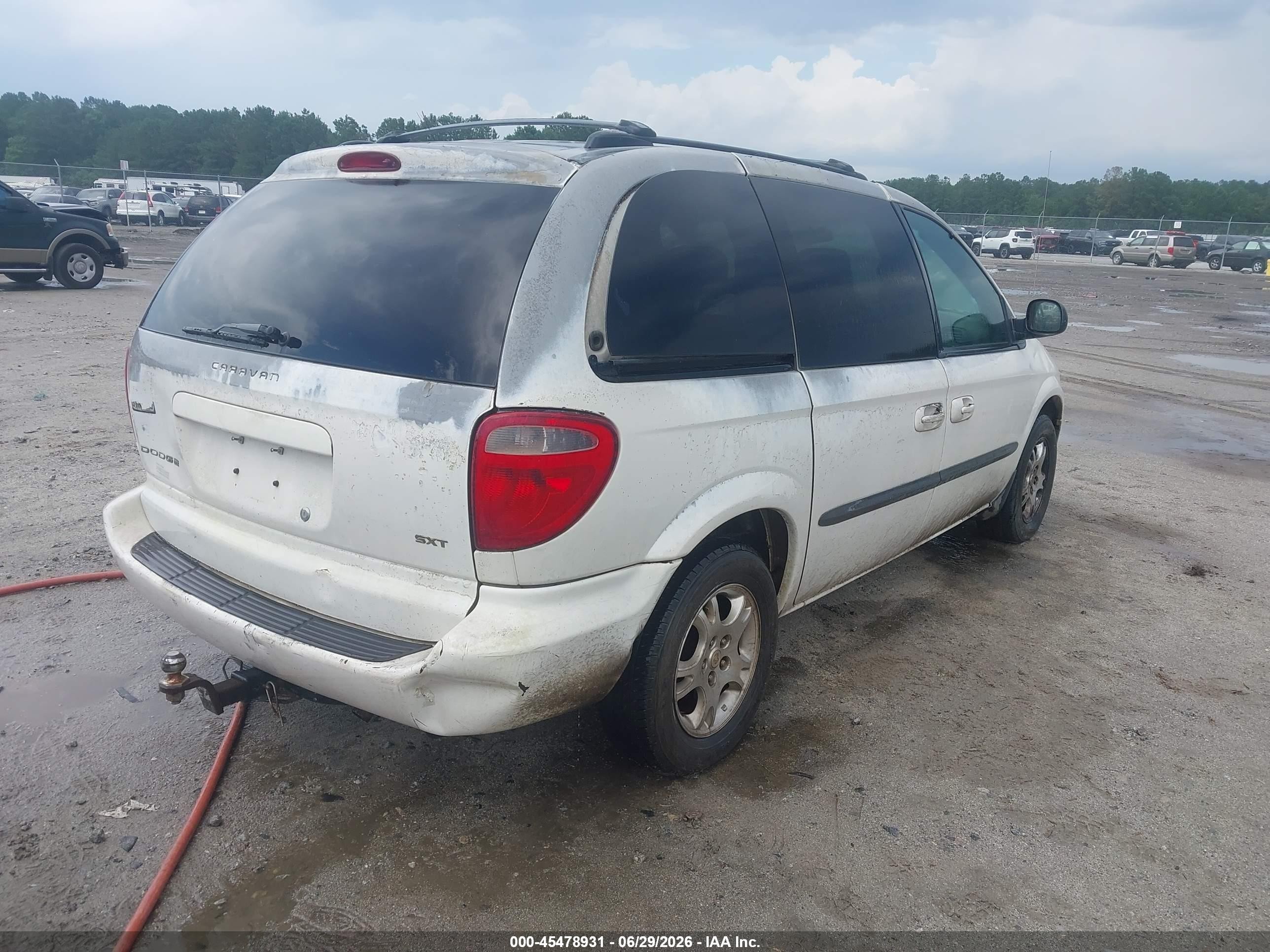 2004 Dodge Caravan Sxt Кремовый vin: 1D4GP45R34B561492