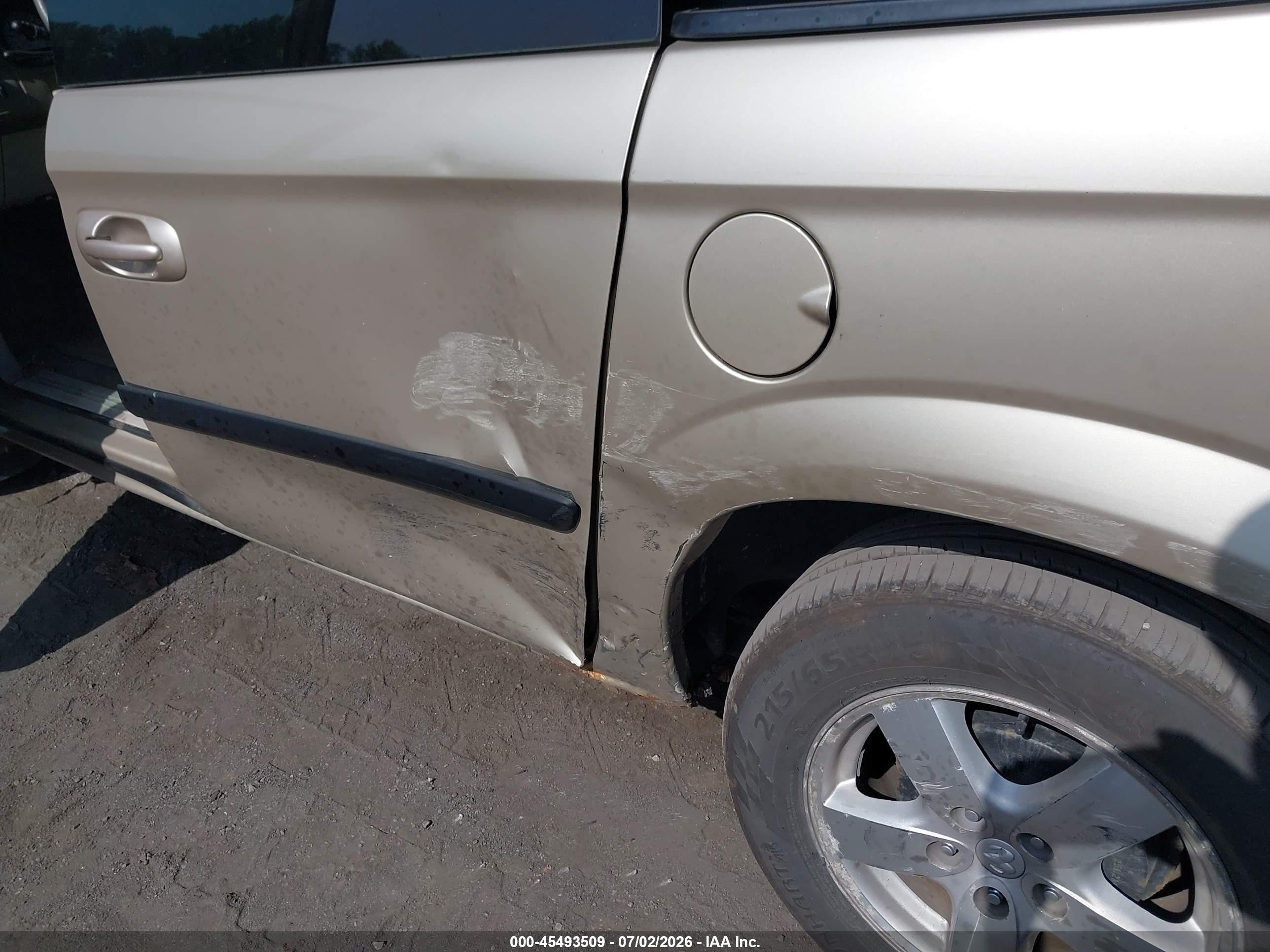 2005 Dodge Caravan Sxt Gold vin: 1D4GP45R35B287227