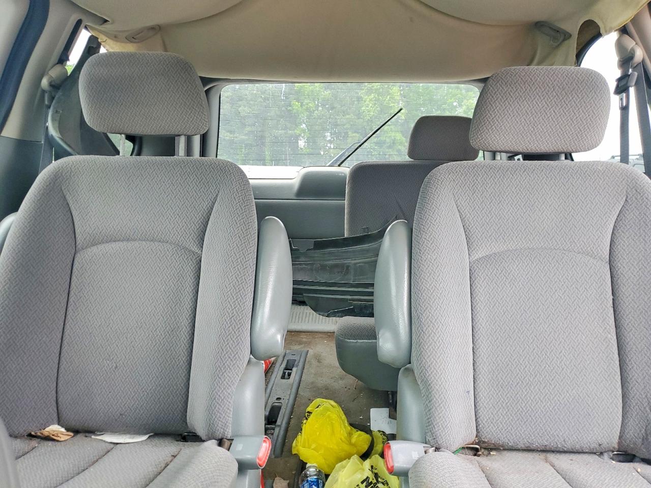 2006 Dodge Caravan Sxt Green vin: 1D4GP45R36B743681