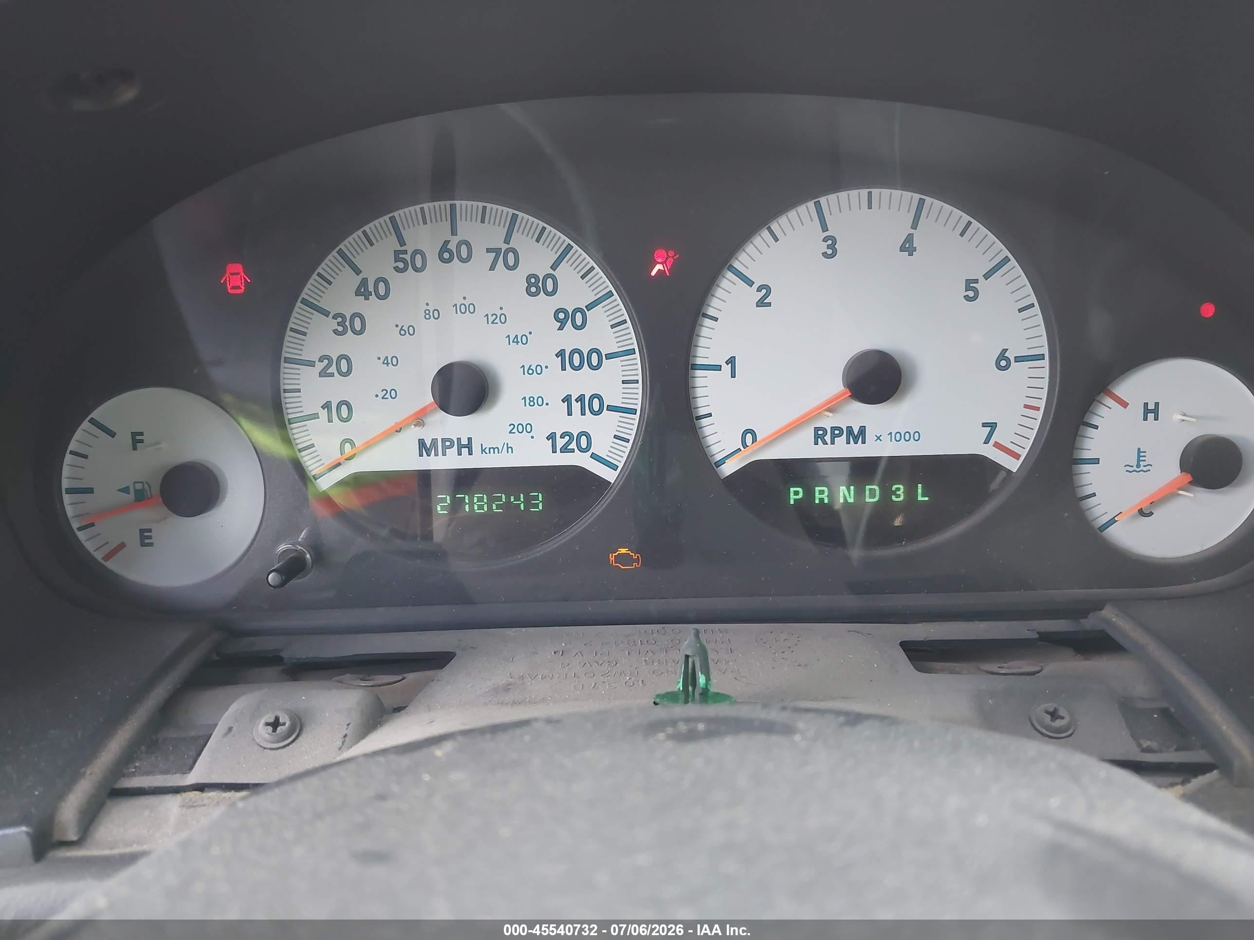 2006 Dodge Caravan Sxt Silver vin: 1D4GP45R46B716263