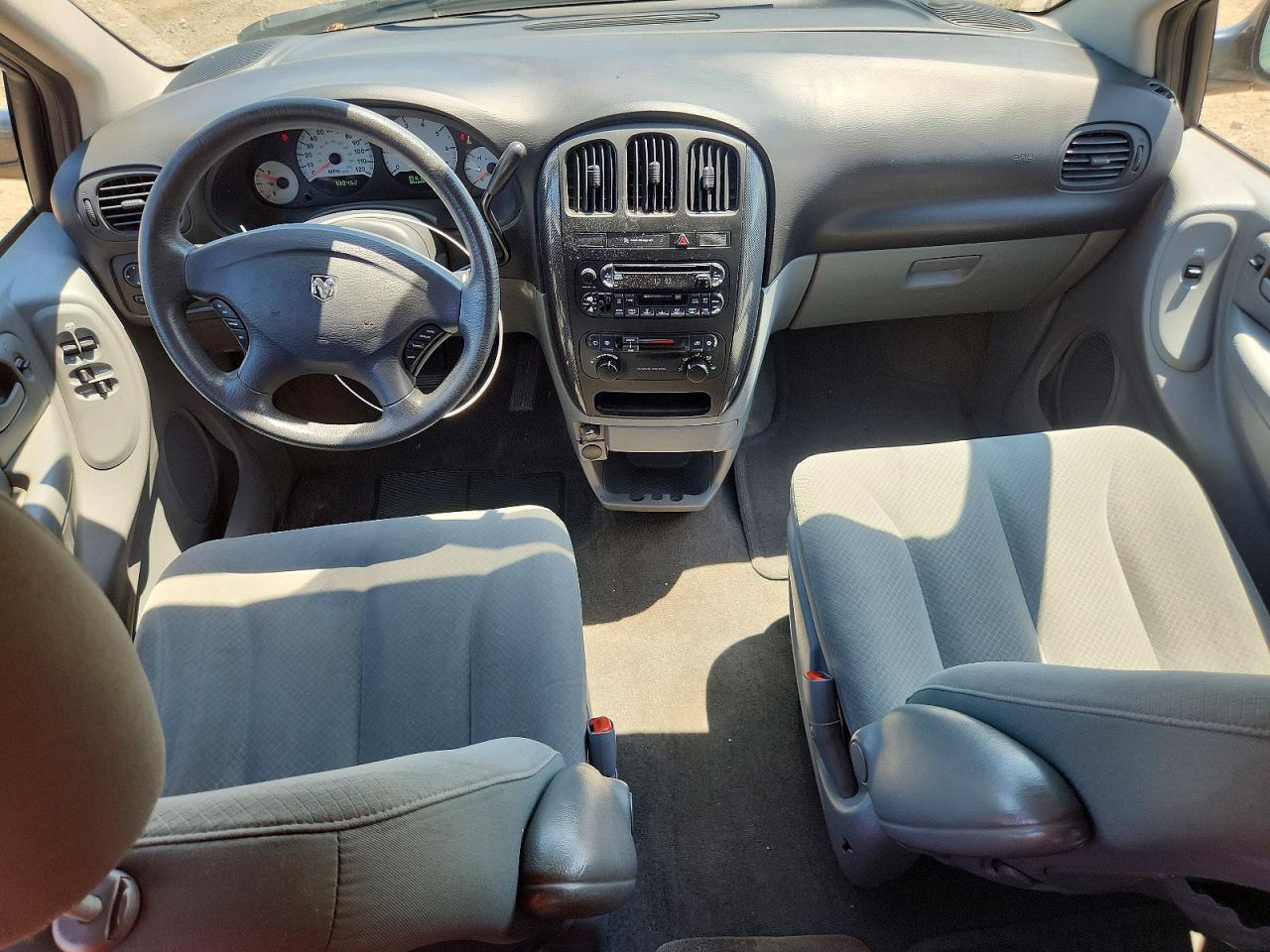 2007 Dodge Caravan Sxt Silver vin: 1D4GP45R57B239151