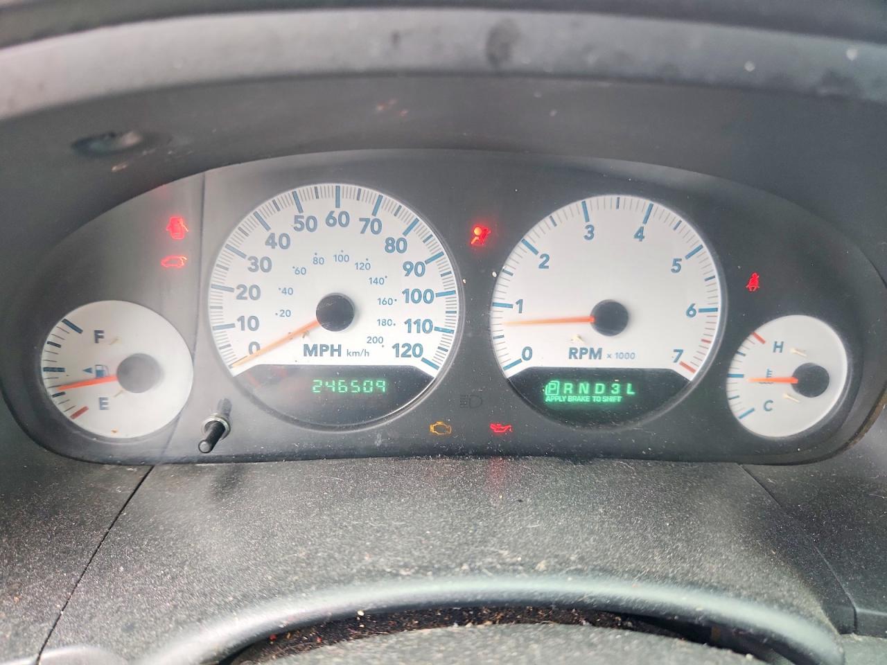 2006 Dodge Caravan Sxt Blue vin: 1D4GP45R66B667177