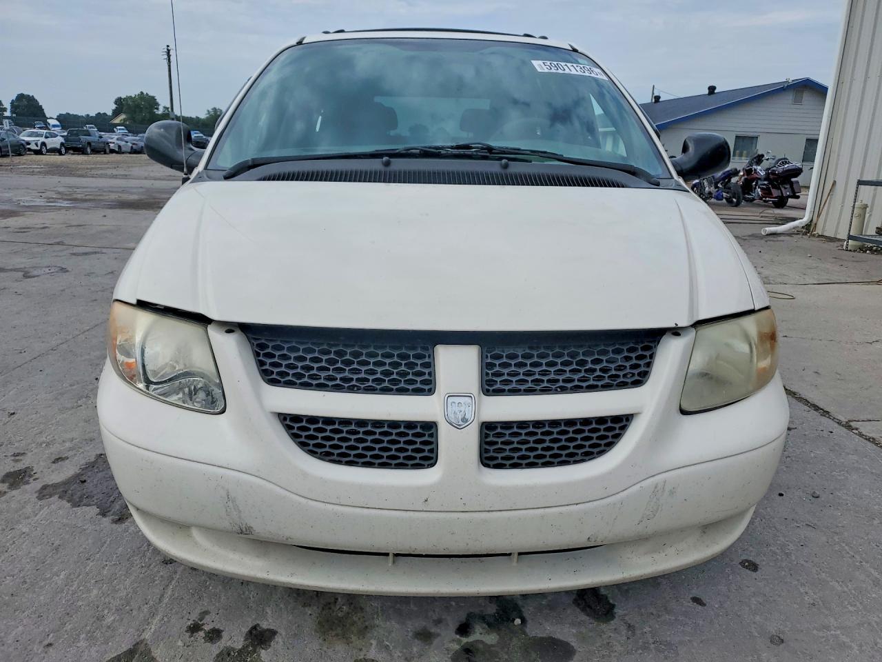 2004 Dodge Caravan Sxt White vin: 1D4GP45R74B527510