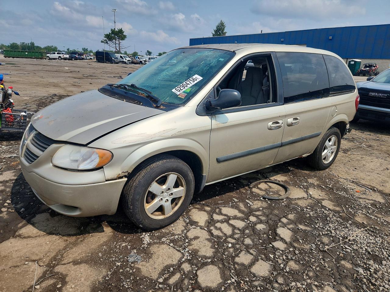 2005 Dodge Caravan Sxt Gold vin: 1D4GP45R75B182366