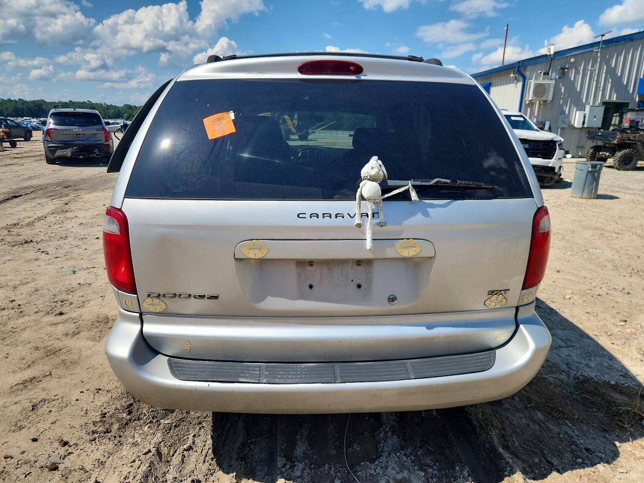 2006 Dodge Caravan Sxt Silver vin: 1D4GP45R76B629201