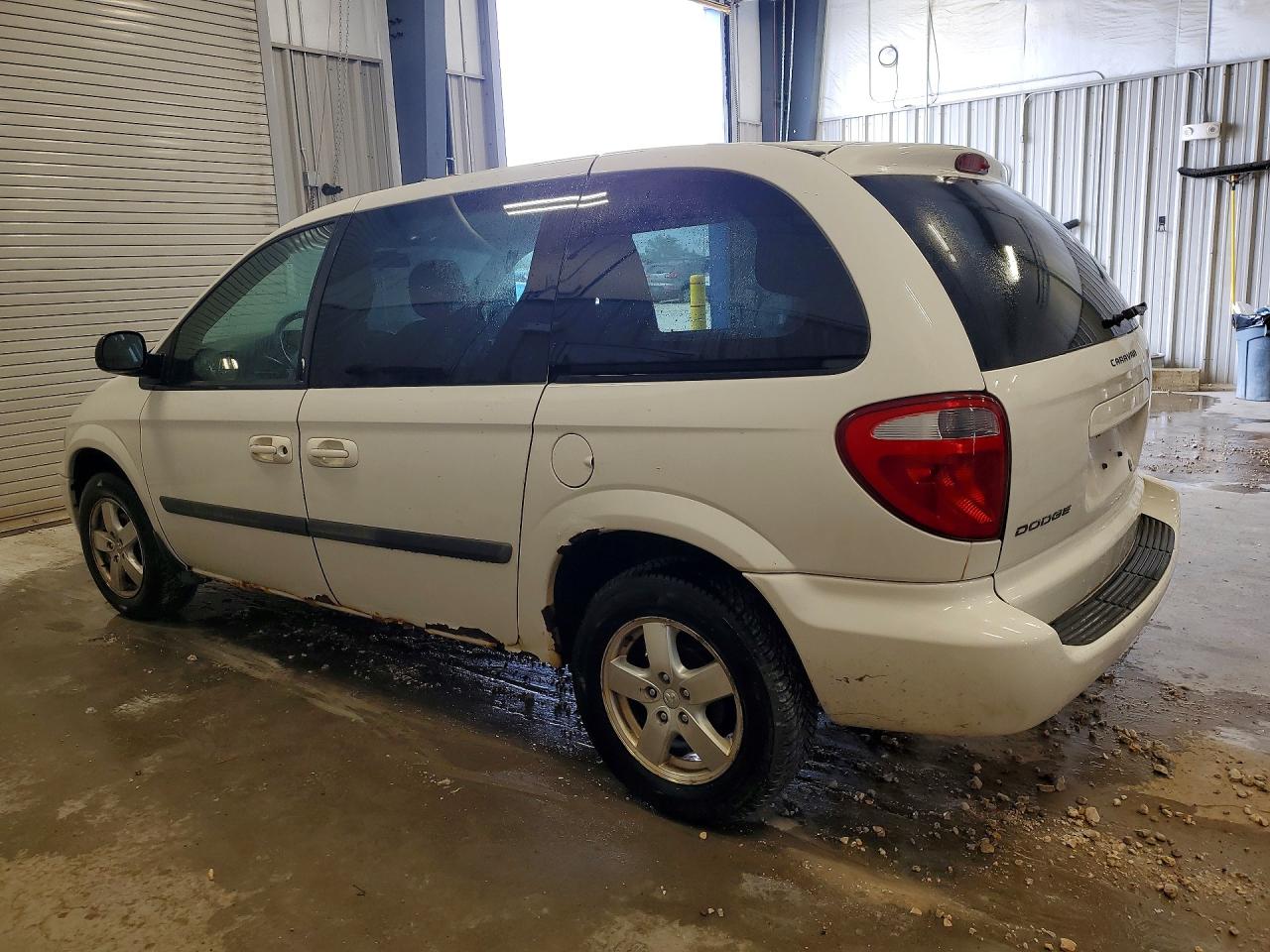2006 Dodge Caravan Sxt White vin: 1D4GP45R96B756032