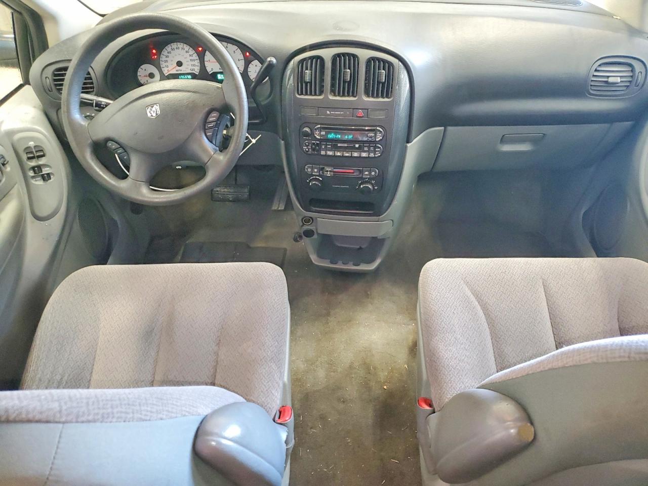 2006 Dodge Caravan Sxt White vin: 1D4GP45R96B756032