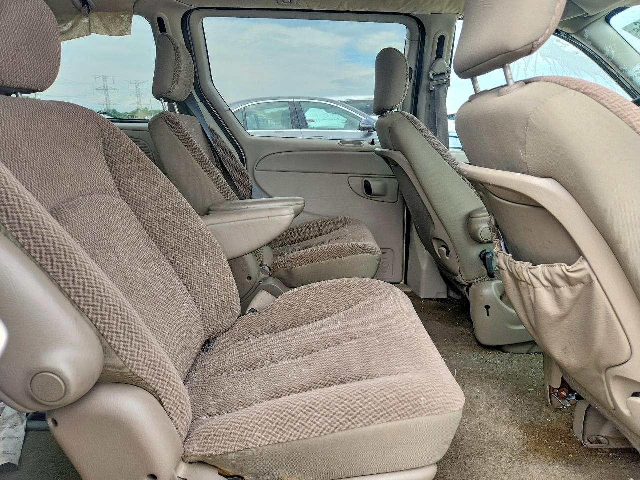 2007 Dodge Caravan Sxt Beige vin: 1D4GP45RX7B182705