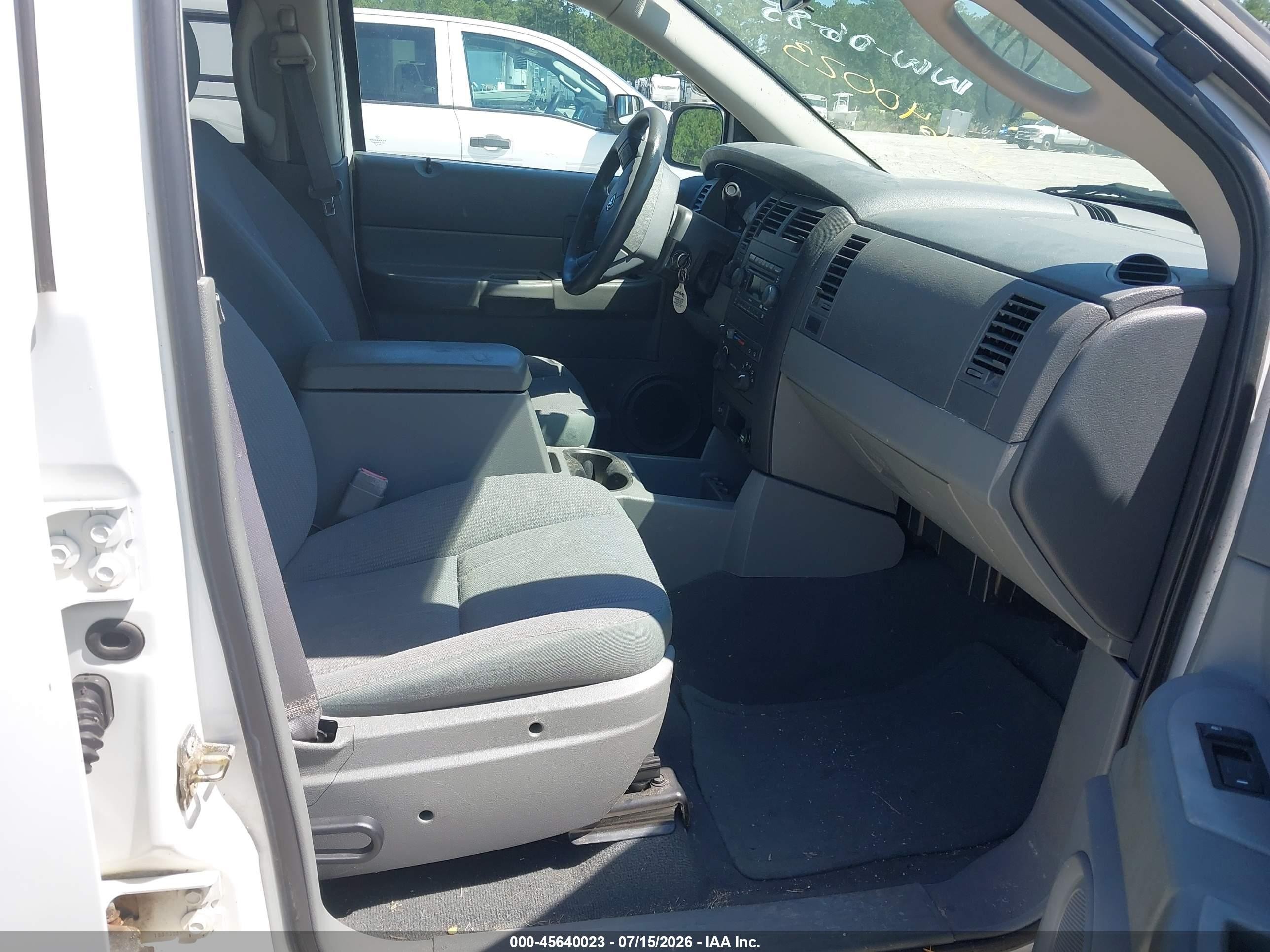 2006 Dodge Durango Sxt White vin: 1D4HB38N46F190148