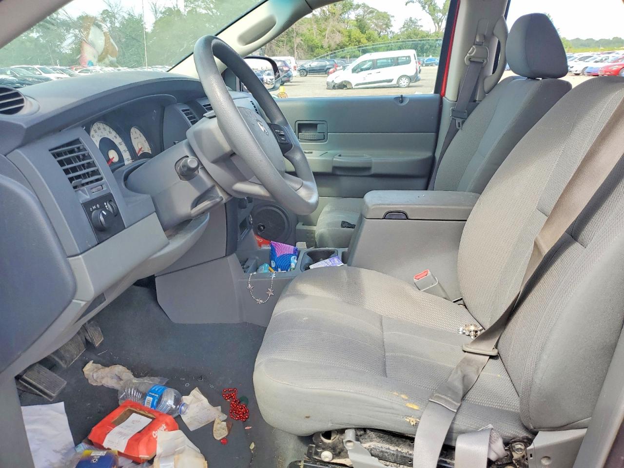 2006 Dodge Durango Sxt Red vin: 1D4HB38N56F121744