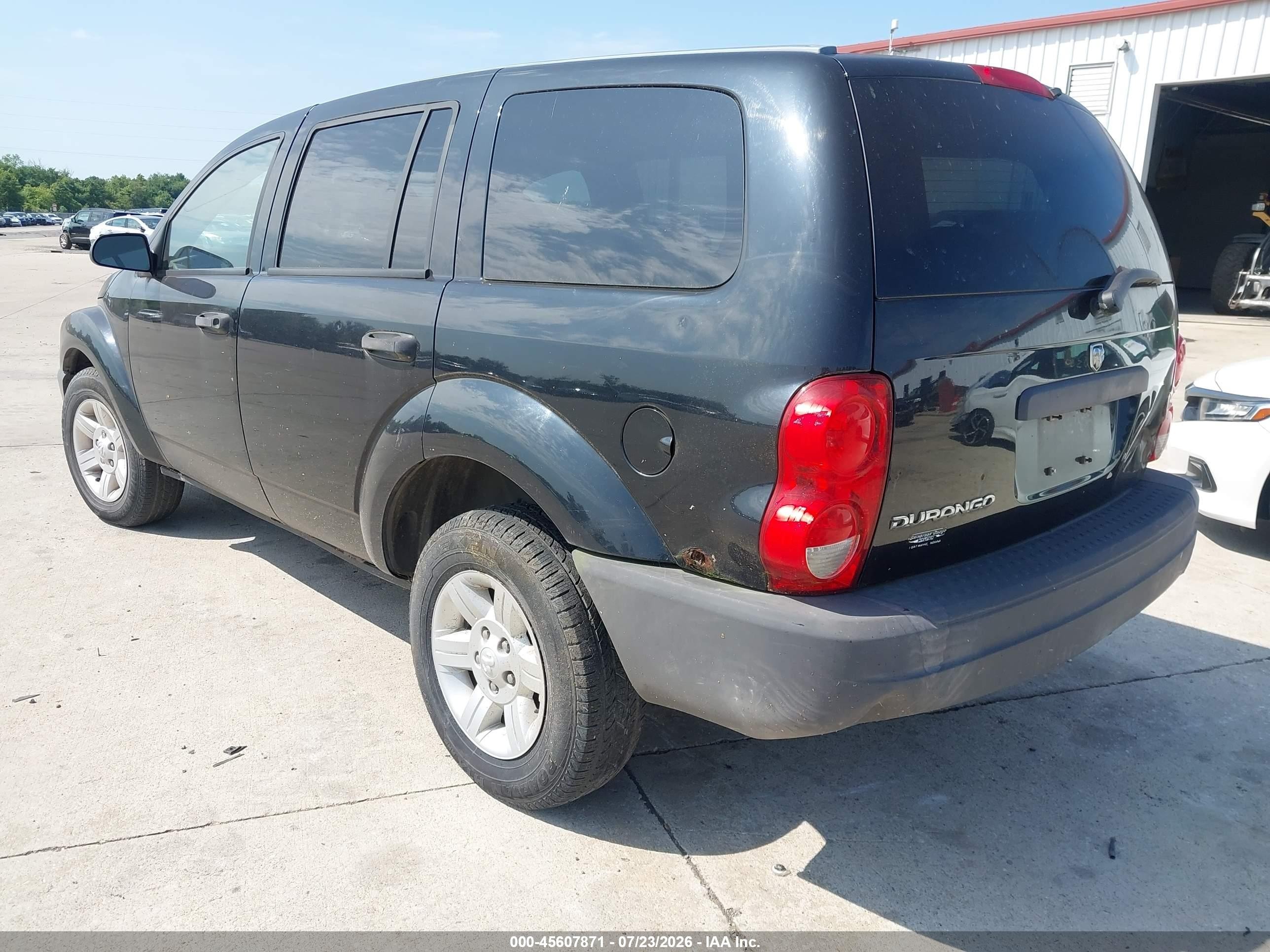 2004 Dodge Durango St Black vin: 1D4HB38N74F130779