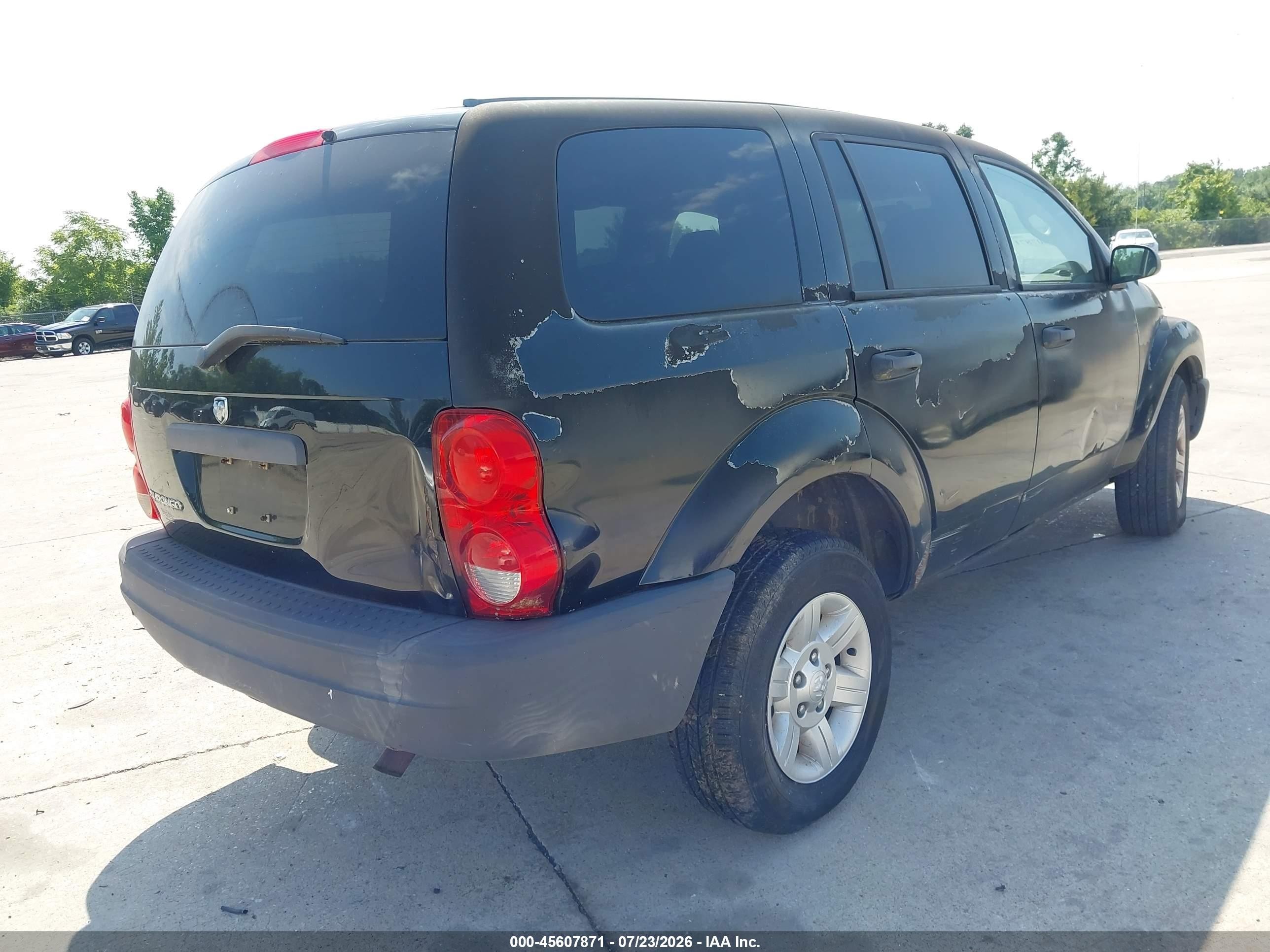 2004 Dodge Durango St Black vin: 1D4HB38N74F130779