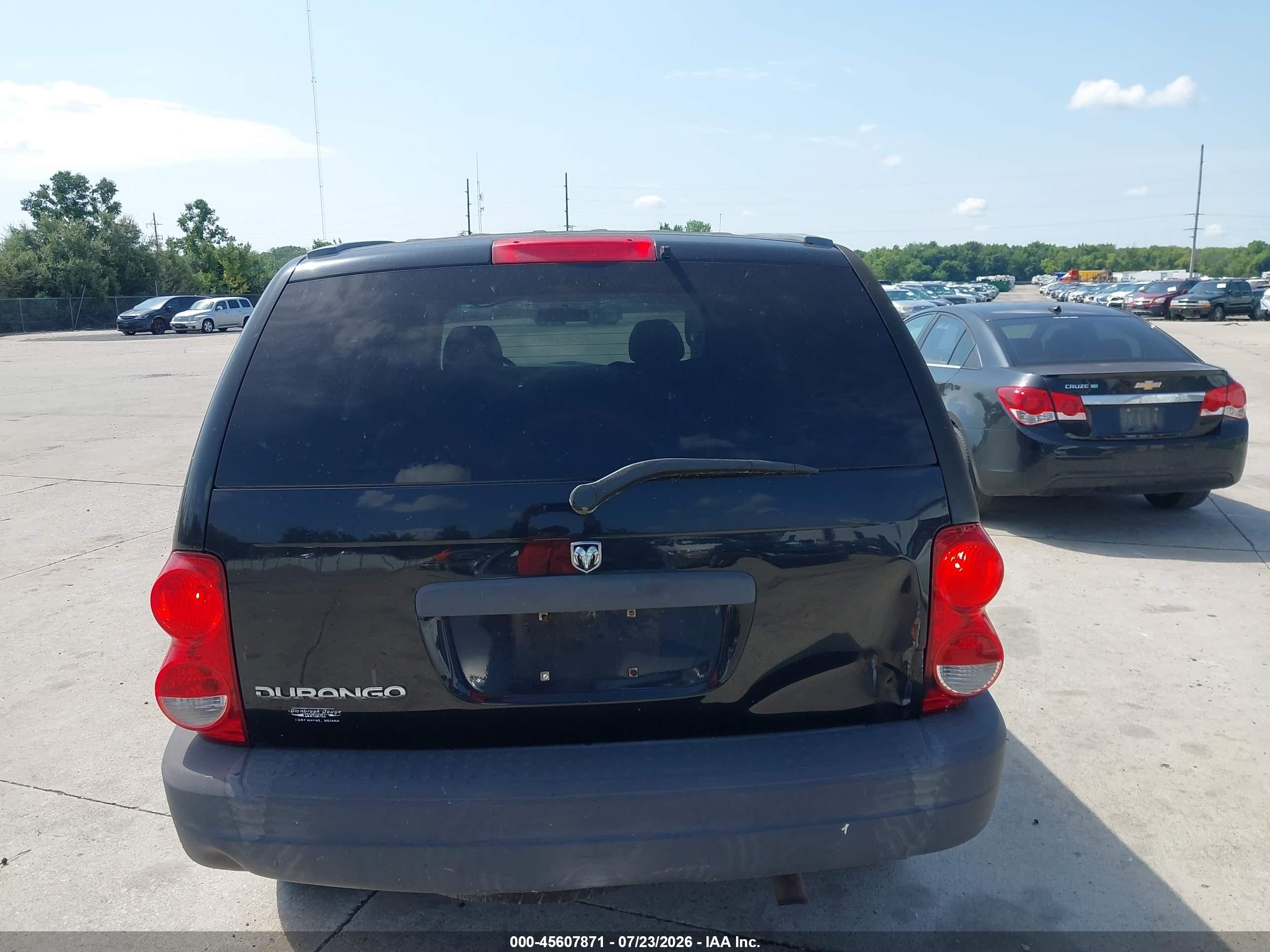 2004 Dodge Durango St Black vin: 1D4HB38N74F130779