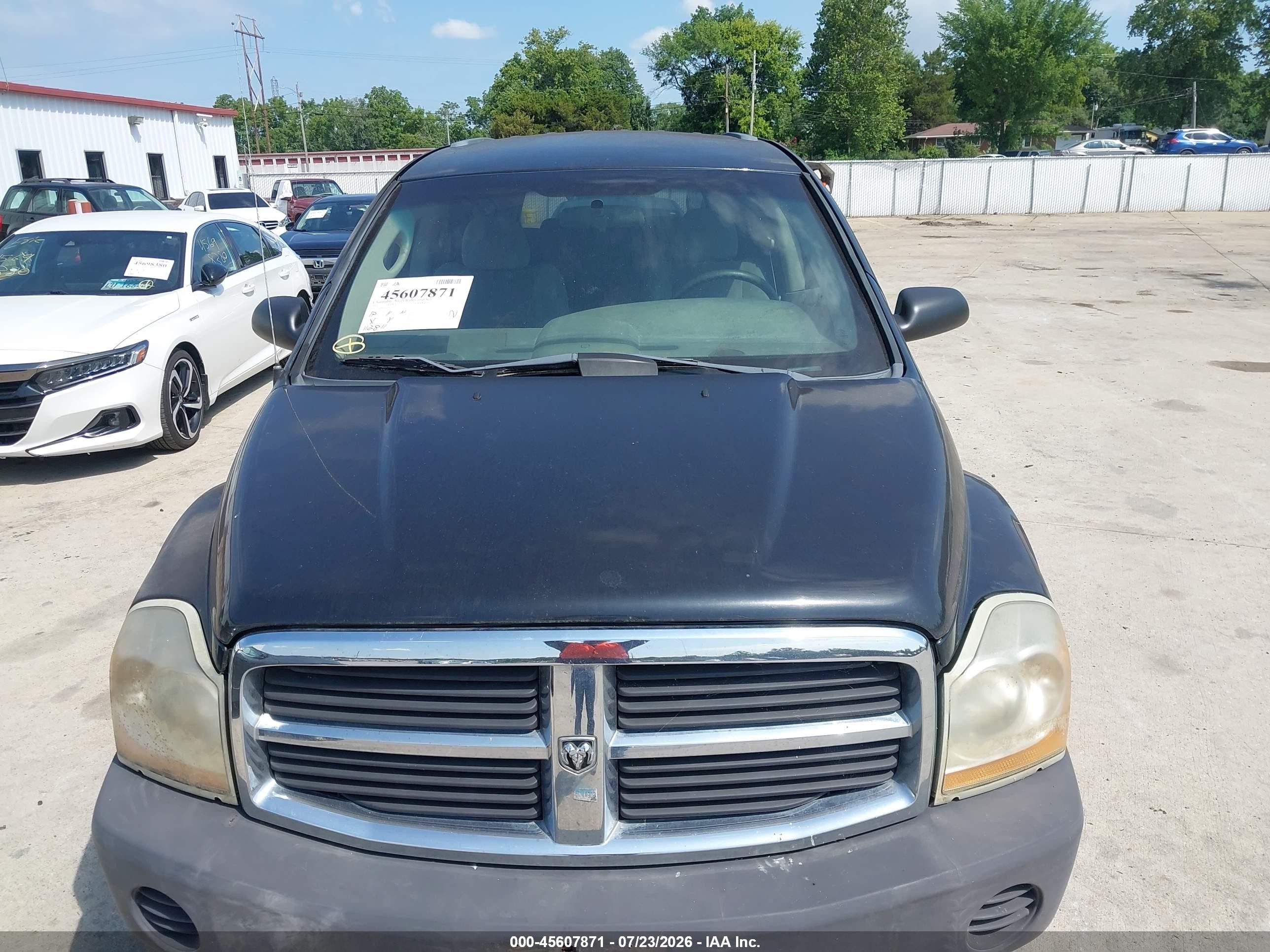 2004 Dodge Durango St Black vin: 1D4HB38N74F130779