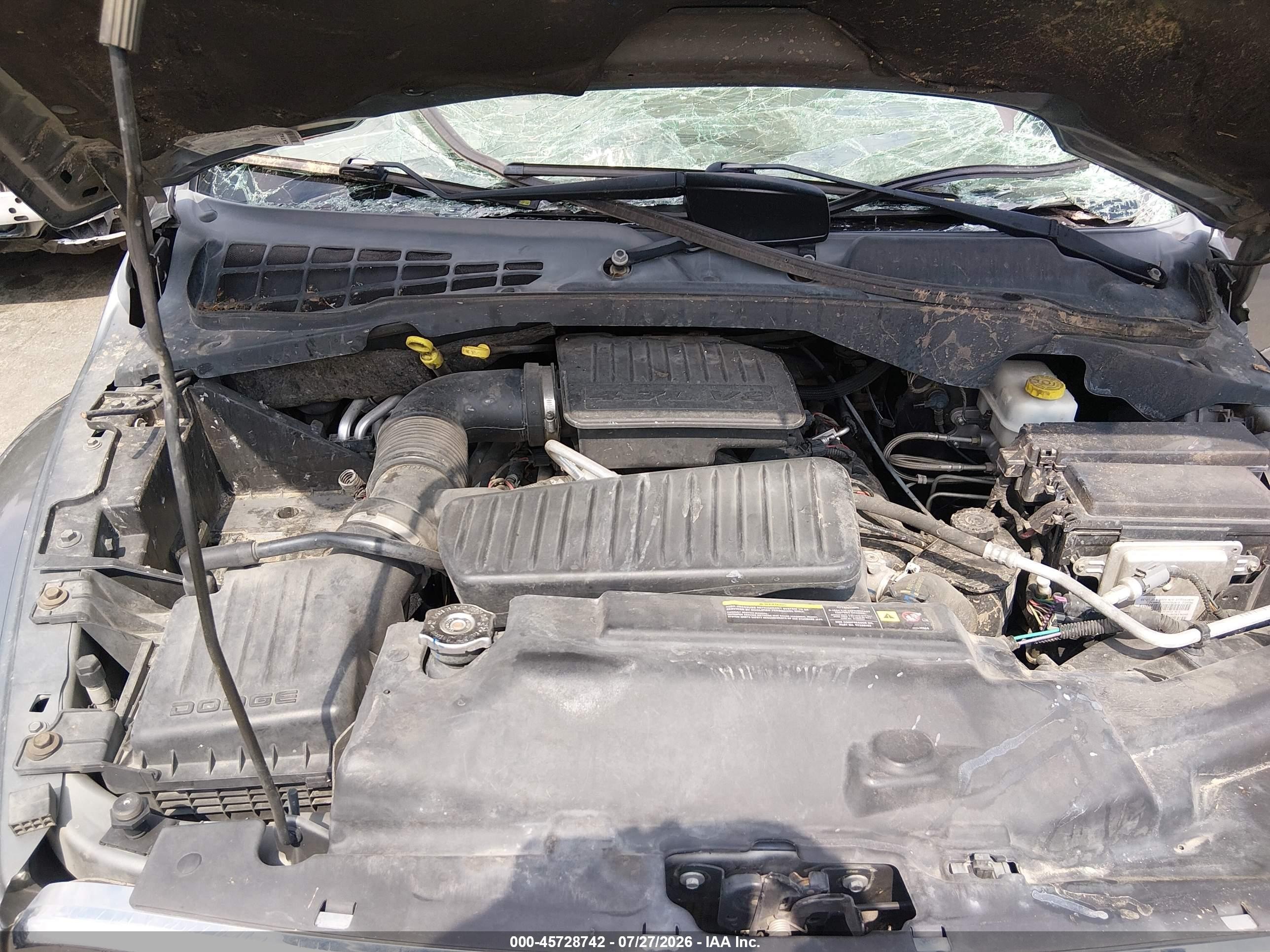 2006 Dodge Durango Sxt Gray vin: 1D4HB38N76F137413
