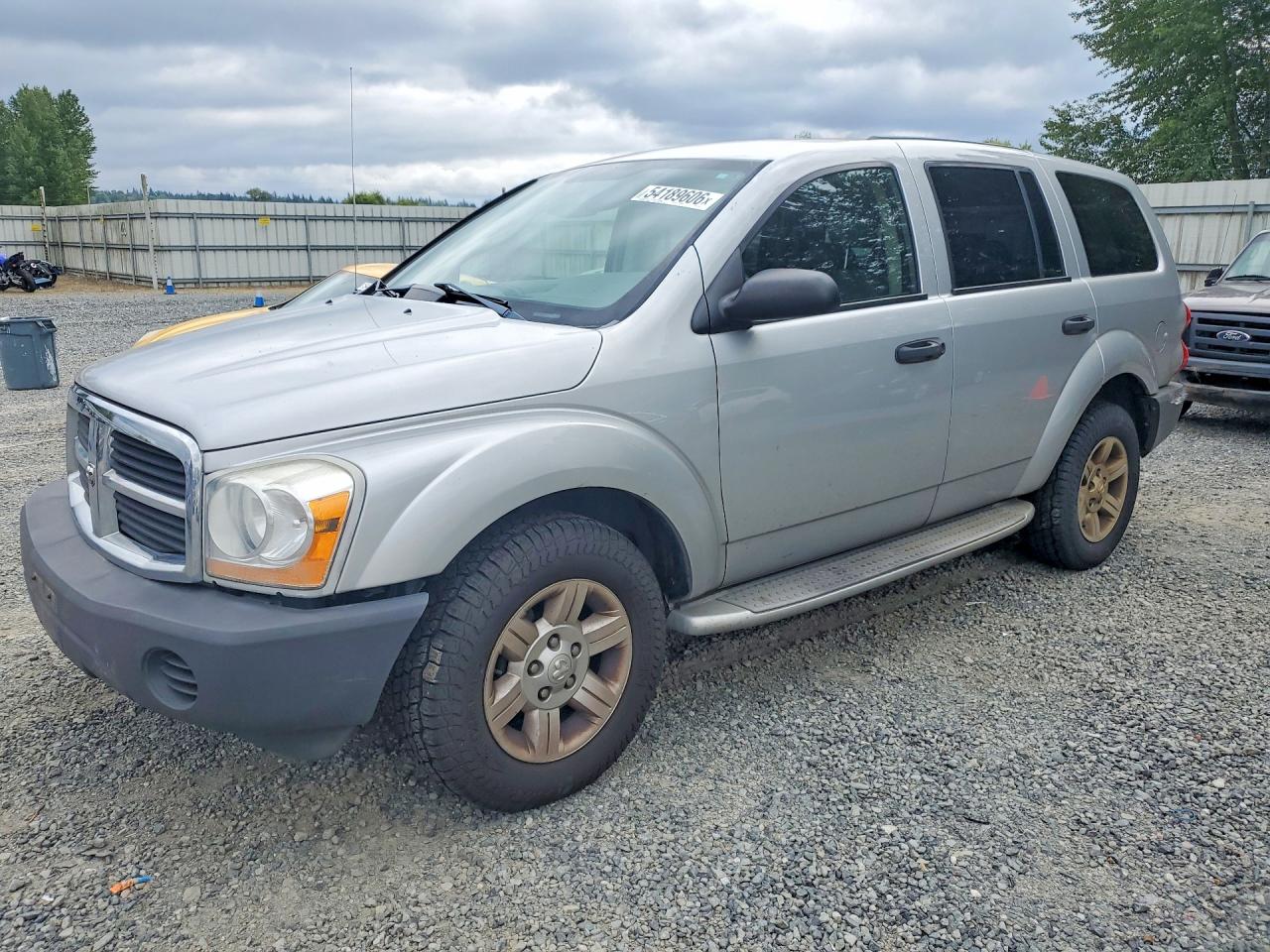 2004 Dodge Durango St Silver vin: 1D4HB38N84F143203