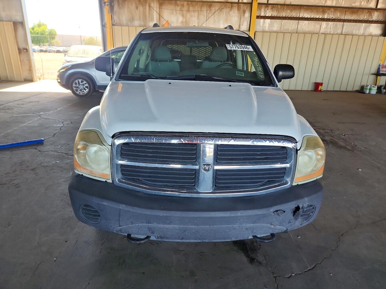 2006 Dodge Durango Sxt White vin: 1D4HB38N96F158778