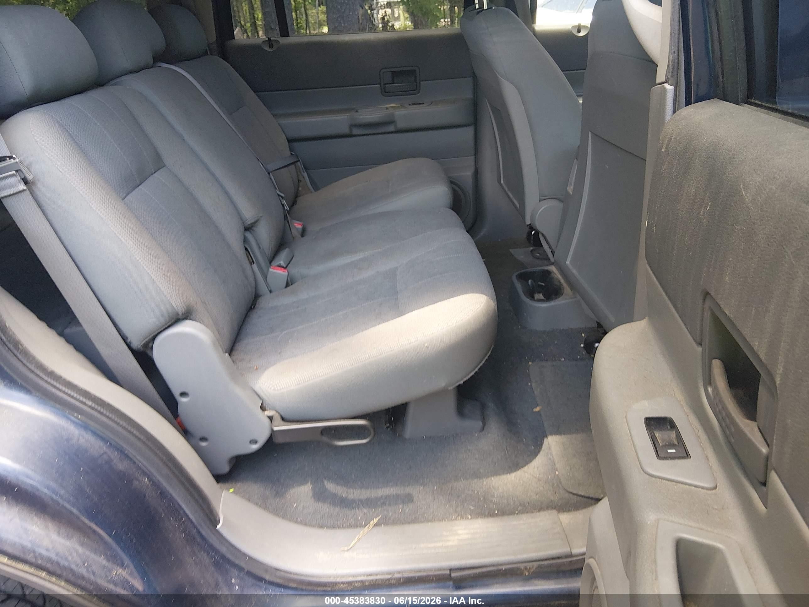 2006 Dodge Durango Sxt Blue vin: 1D4HB38N96F158781