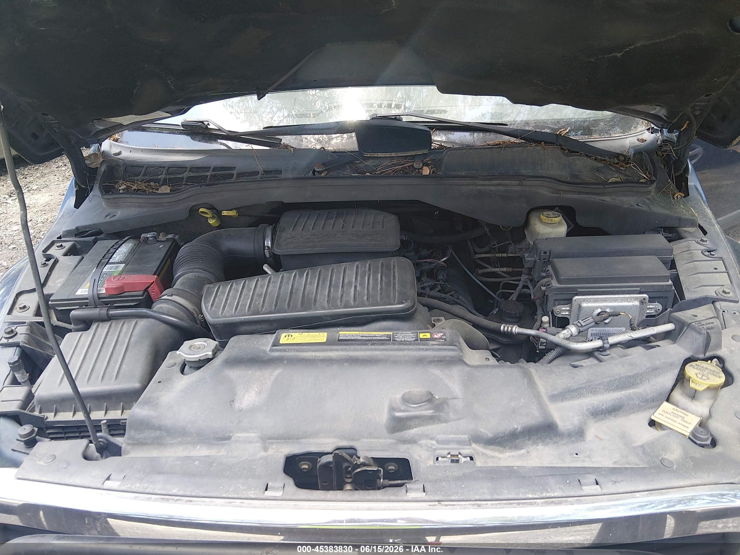 2006 Dodge Durango Sxt Blue vin: 1D4HB38N96F158781